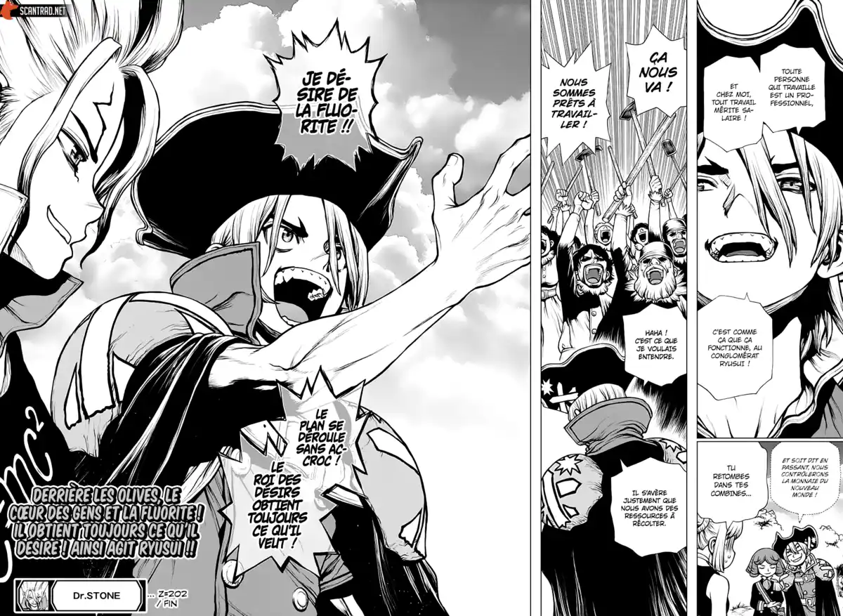 Dr. STONE Chapitre 202 page 16