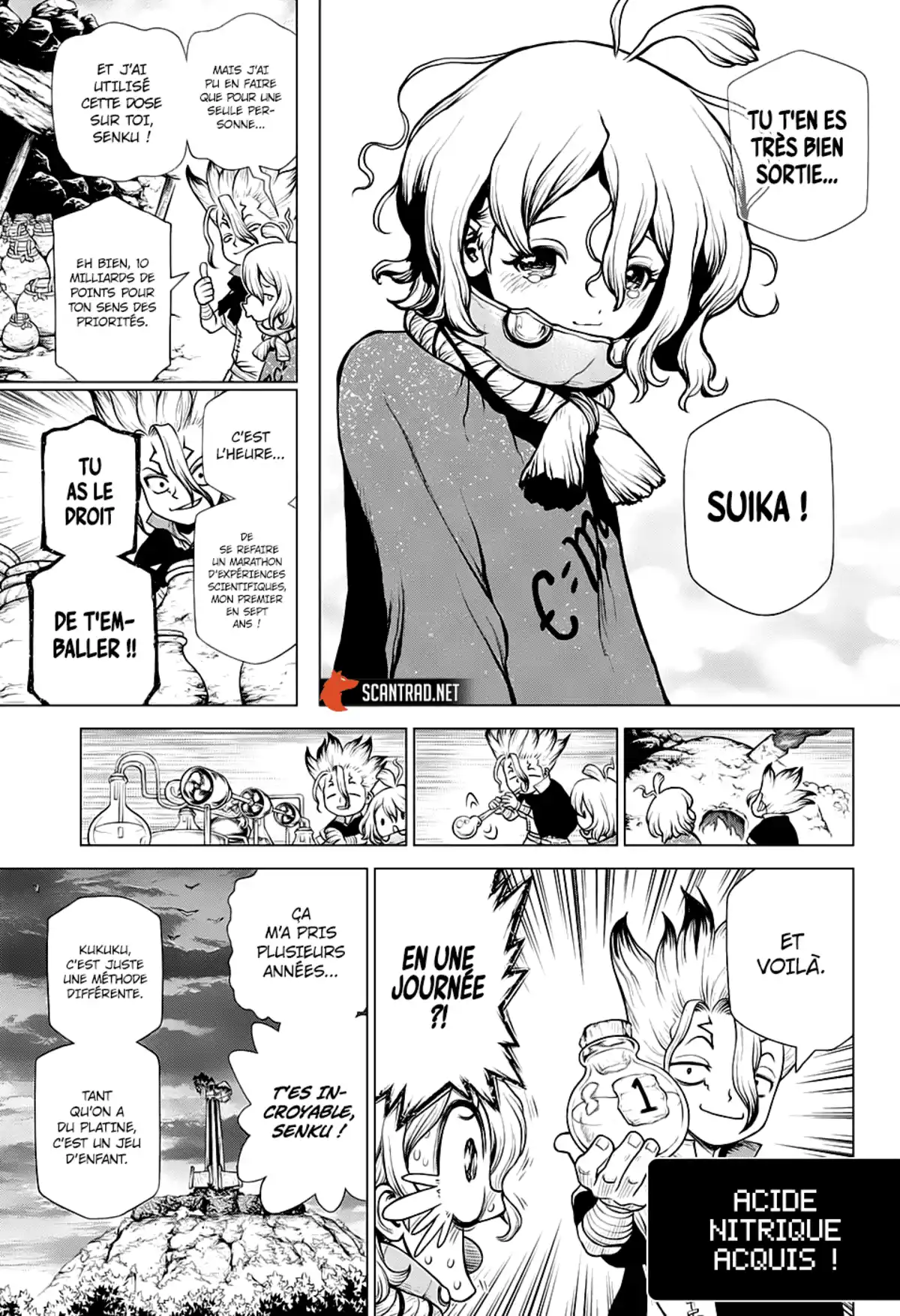 Dr. STONE Chapitre 197 page 3