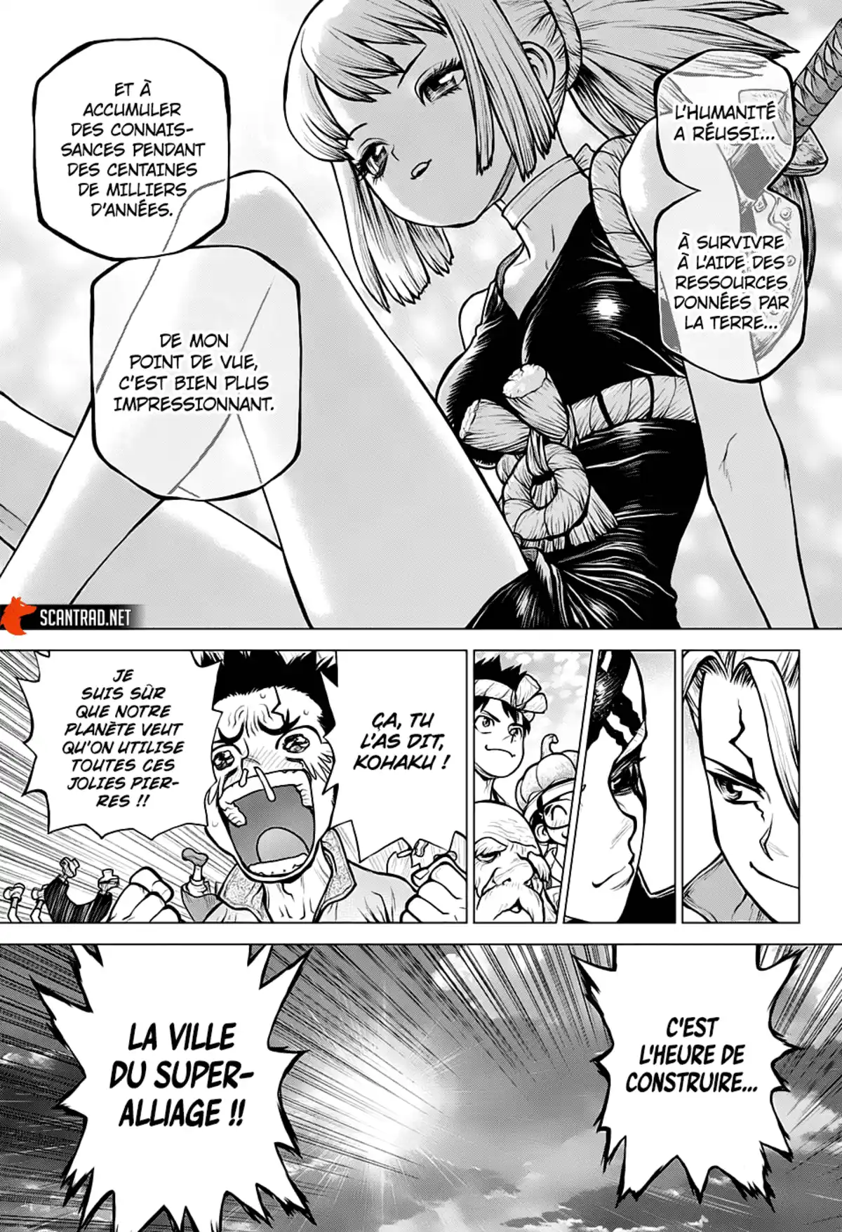 Dr. STONE Chapitre 184 page 3