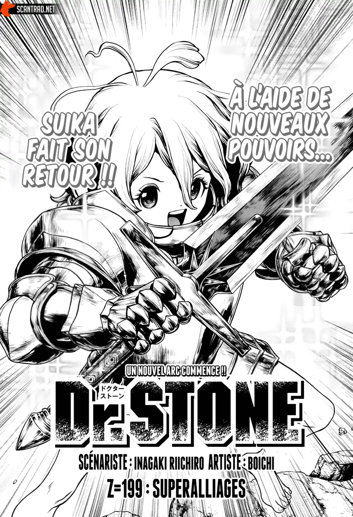 Dr. STONE Chapitre 199 page 1