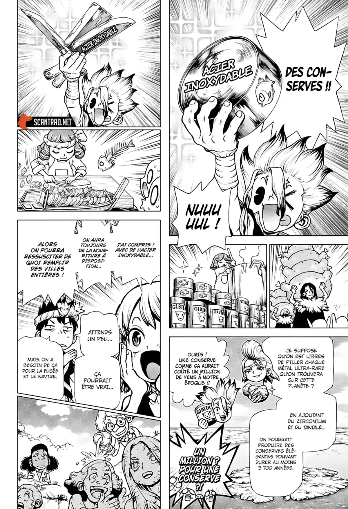 Dr. STONE Chapitre 199 page 10