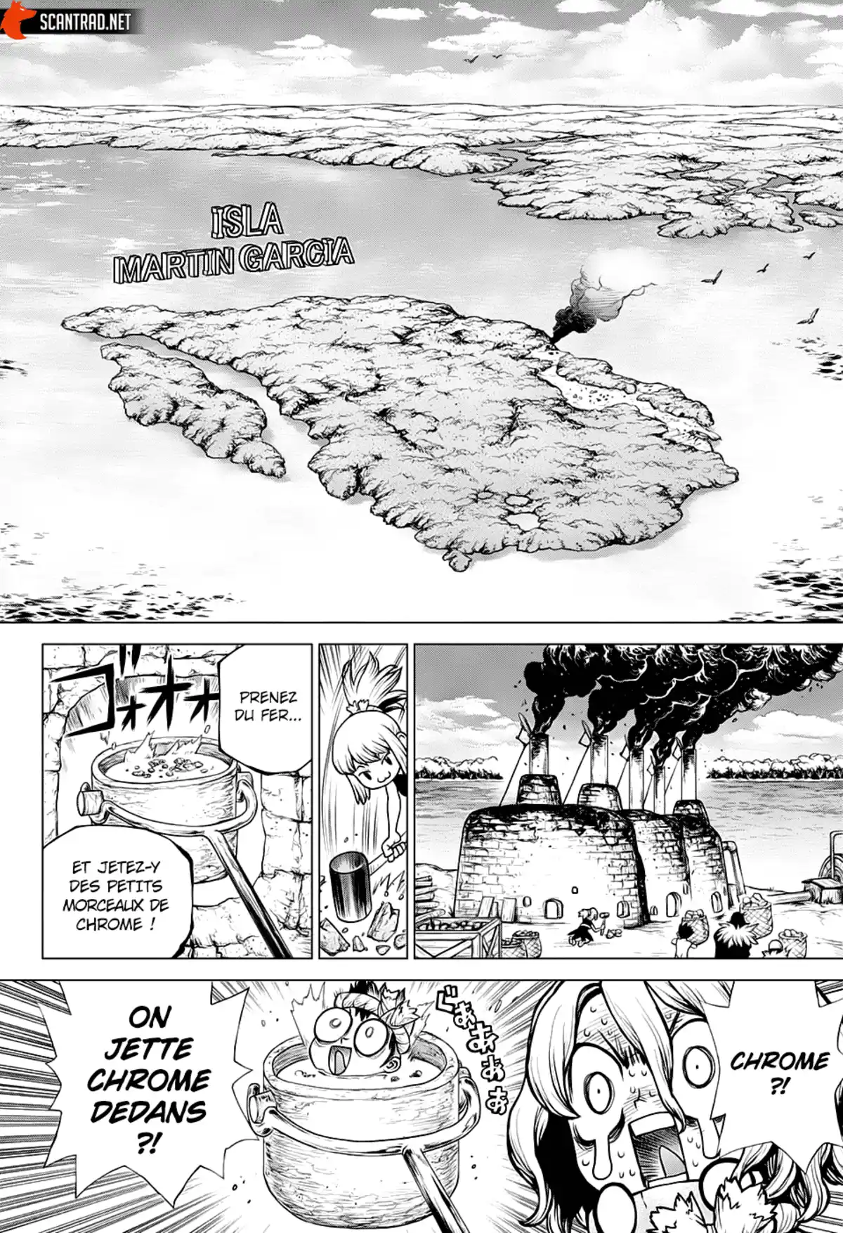 Dr. STONE Chapitre 199 page 8