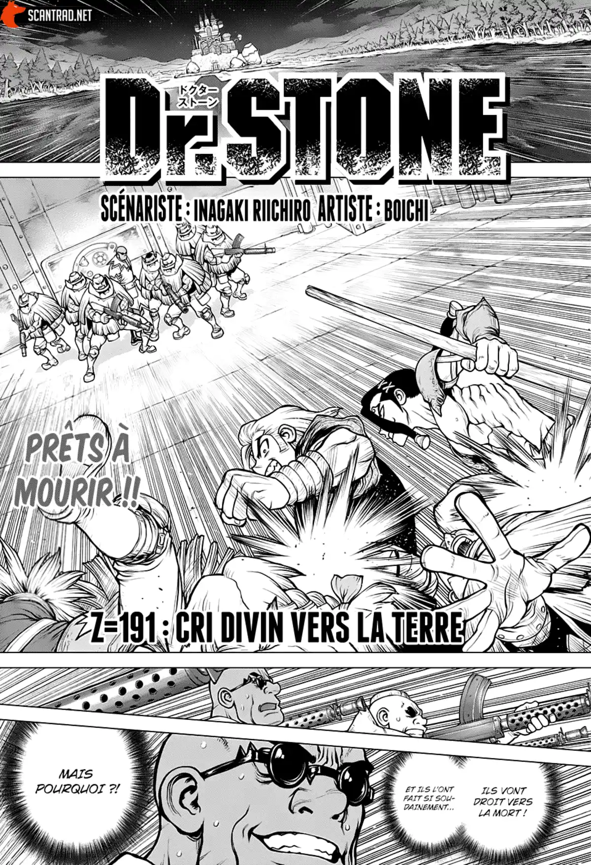 Dr. STONE Chapitre 191 page 1