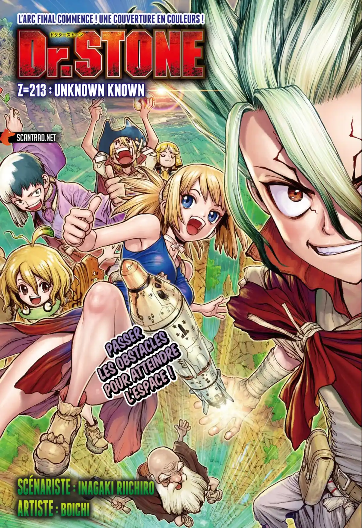 Dr. STONE Chapitre 213 page 1