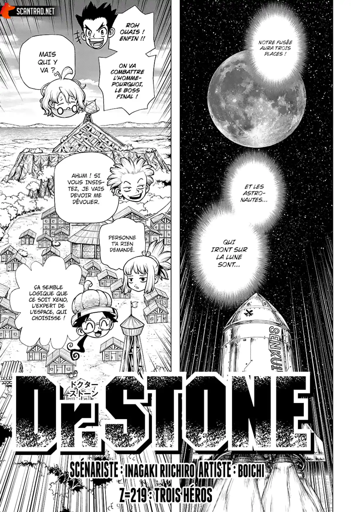 Dr. STONE Chapitre 219 page 1