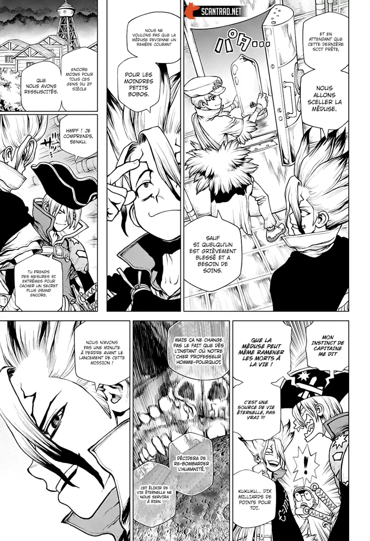 Dr. STONE Chapitre 210 page 8