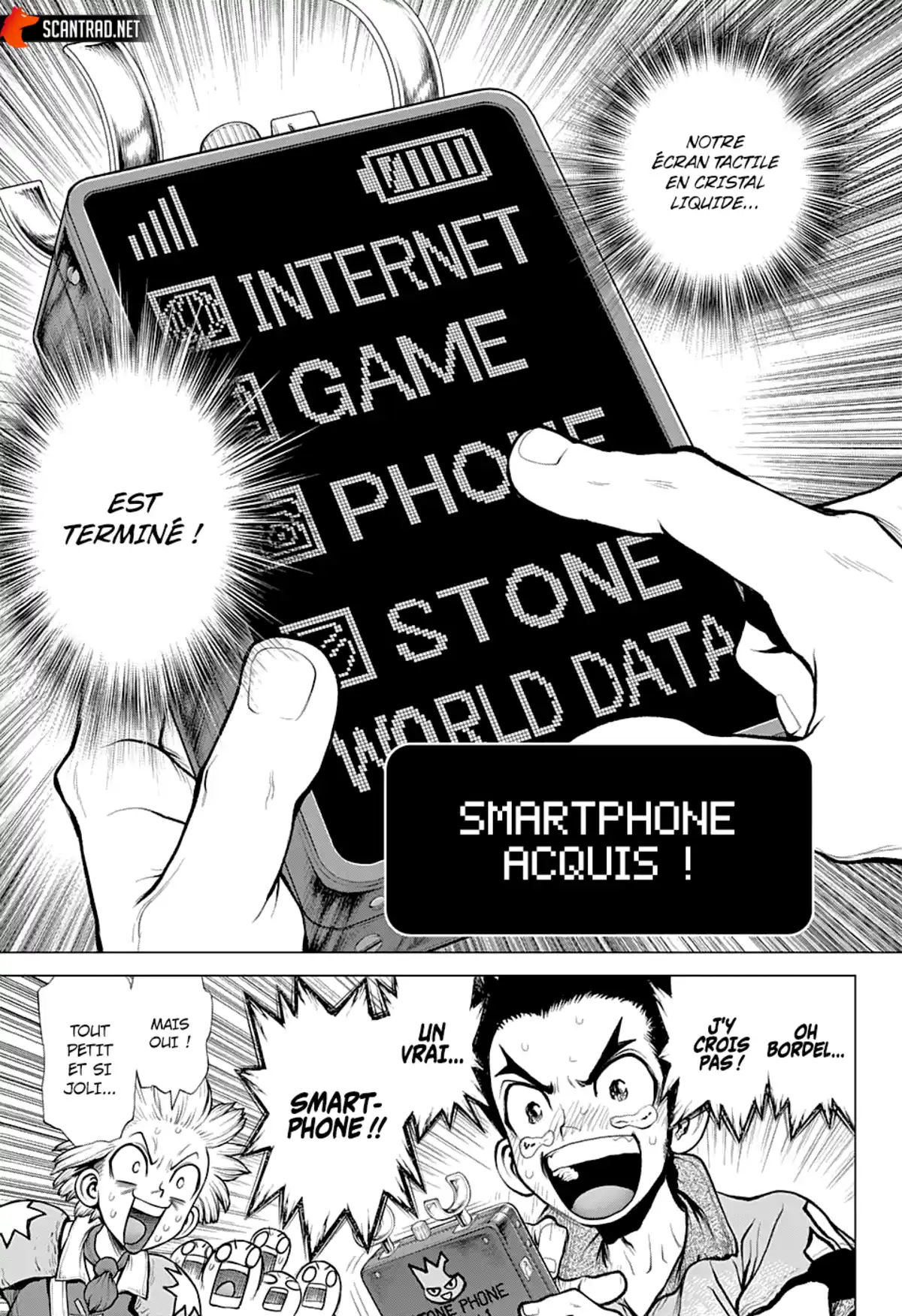 Dr. STONE Chapitre 222 page 13