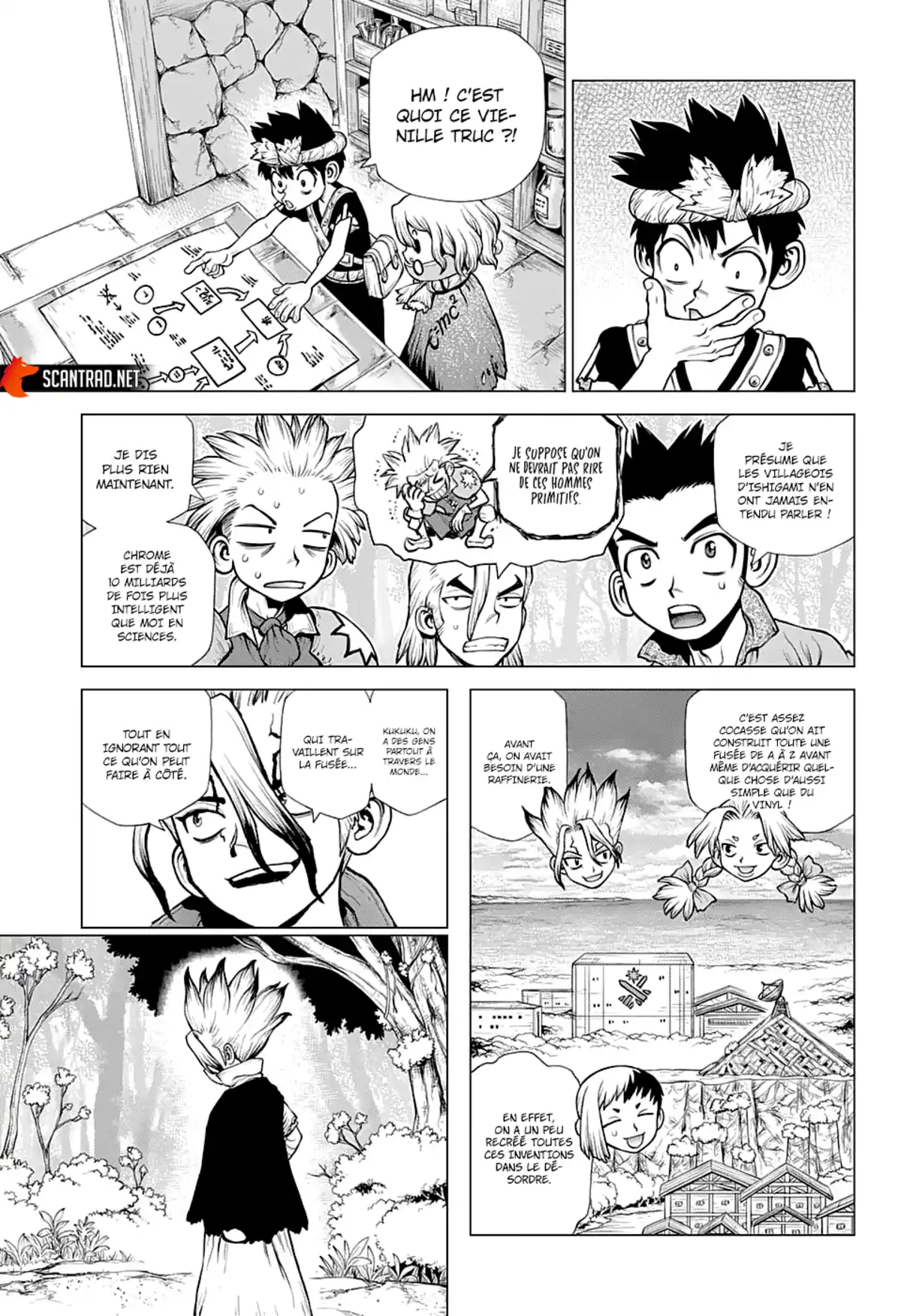 Dr. STONE Chapitre 222 page 3