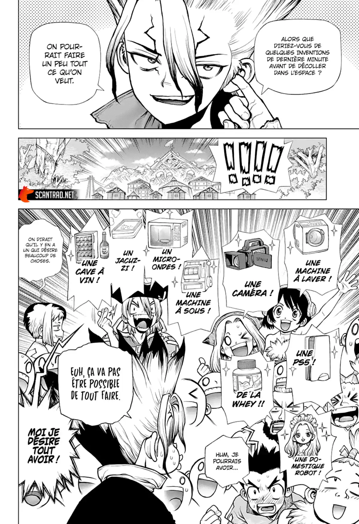 Dr. STONE Chapitre 222 page 4