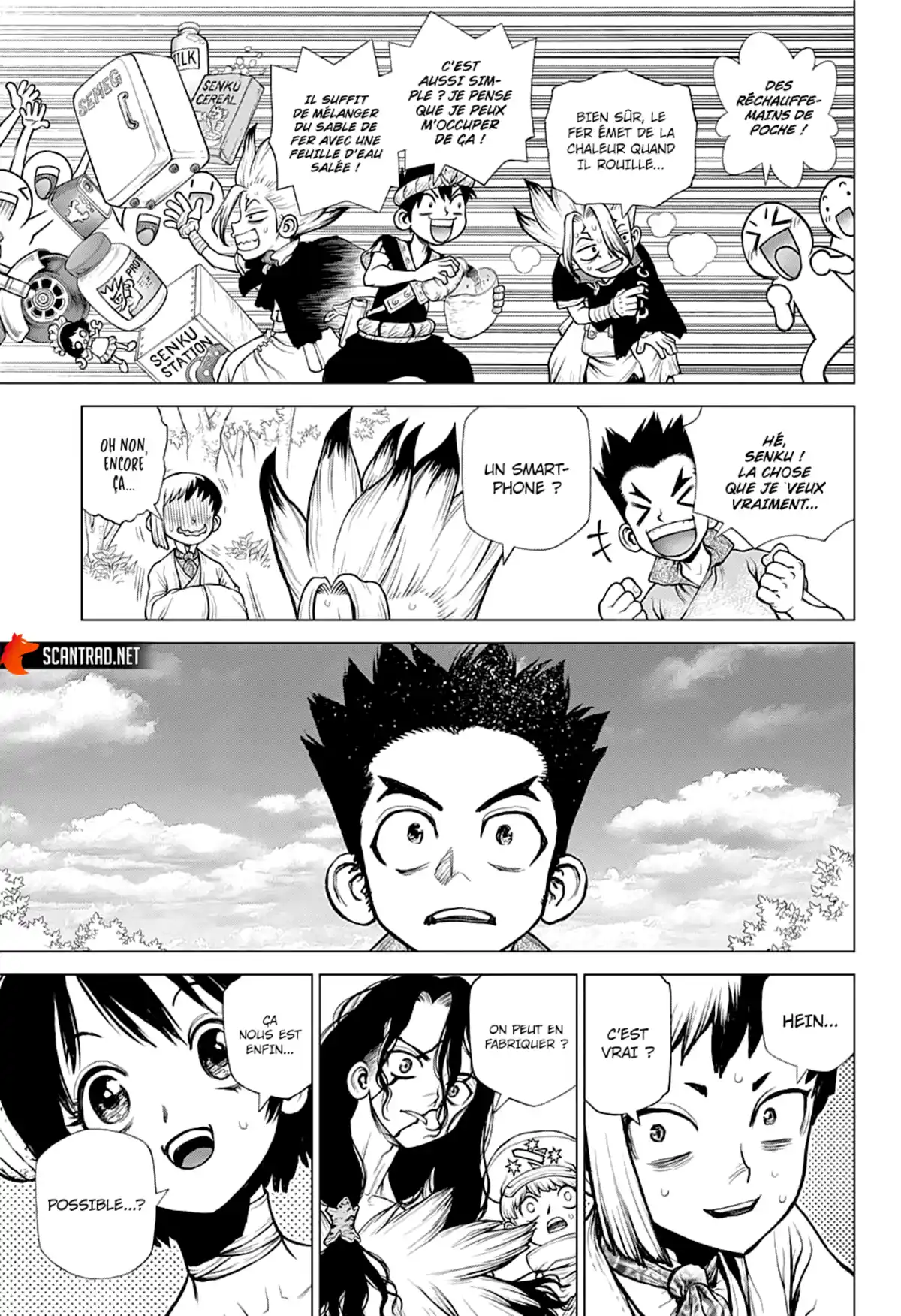 Dr. STONE Chapitre 222 page 9