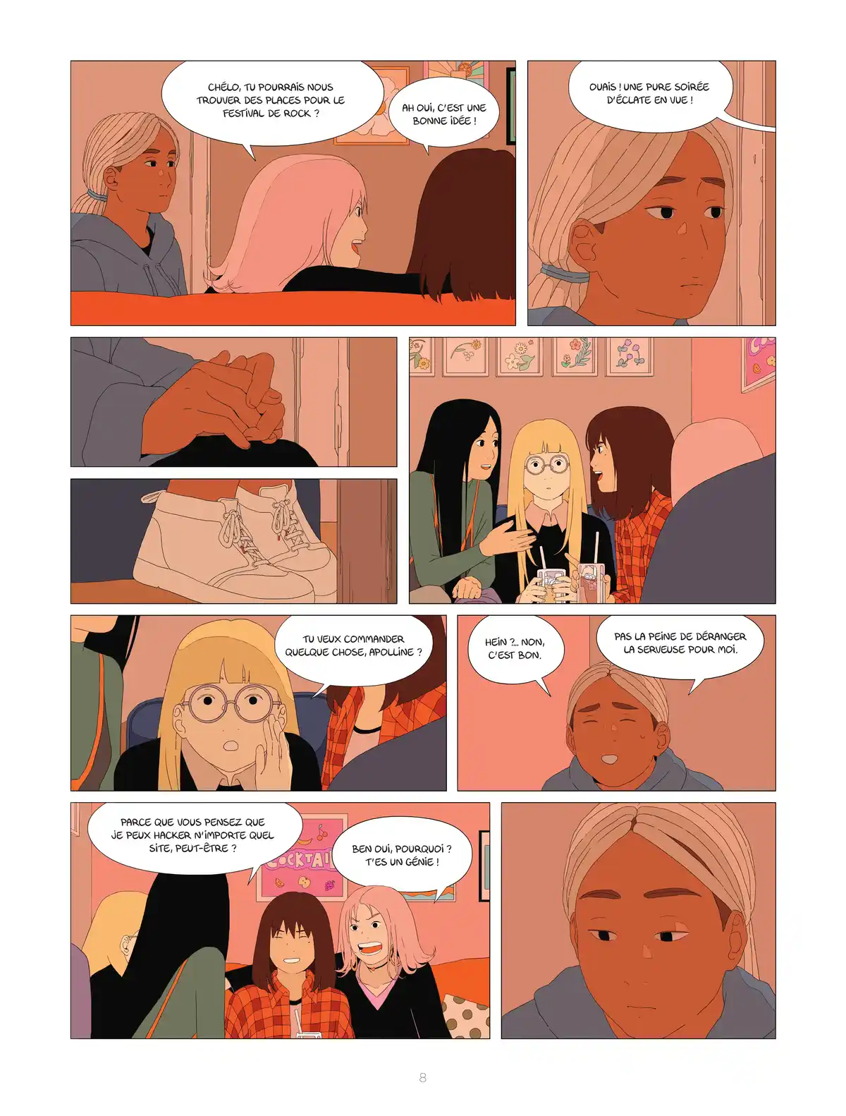 Filles uniques Volume 4 page 9