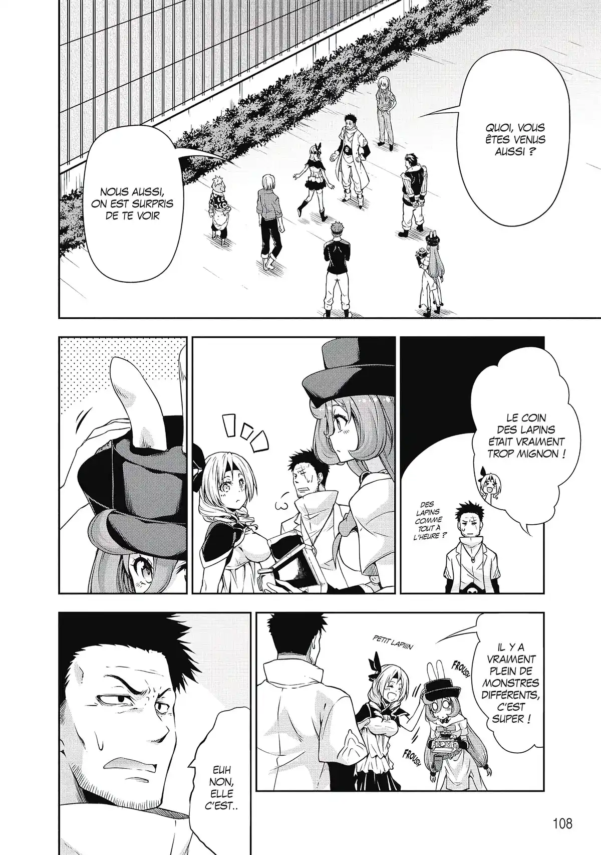 Moi, Quand je me réincarne en Slime : Comment vivre chez les monstres Volume 6 page 110
