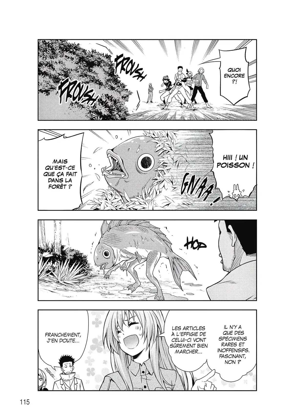 Moi, Quand je me réincarne en Slime : Comment vivre chez les monstres Volume 6 page 117