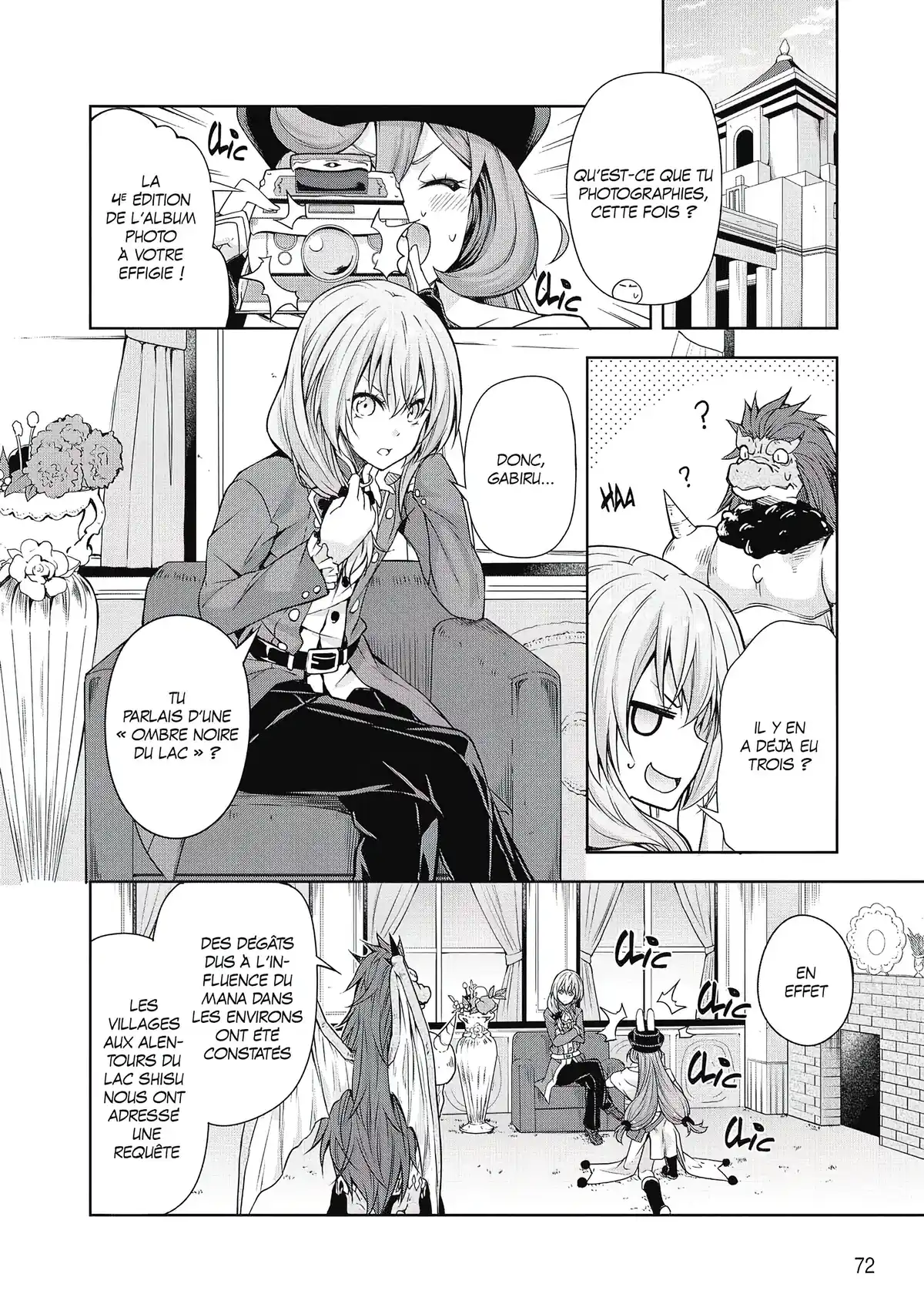 Moi, Quand je me réincarne en Slime : Comment vivre chez les monstres Volume 6 page 74