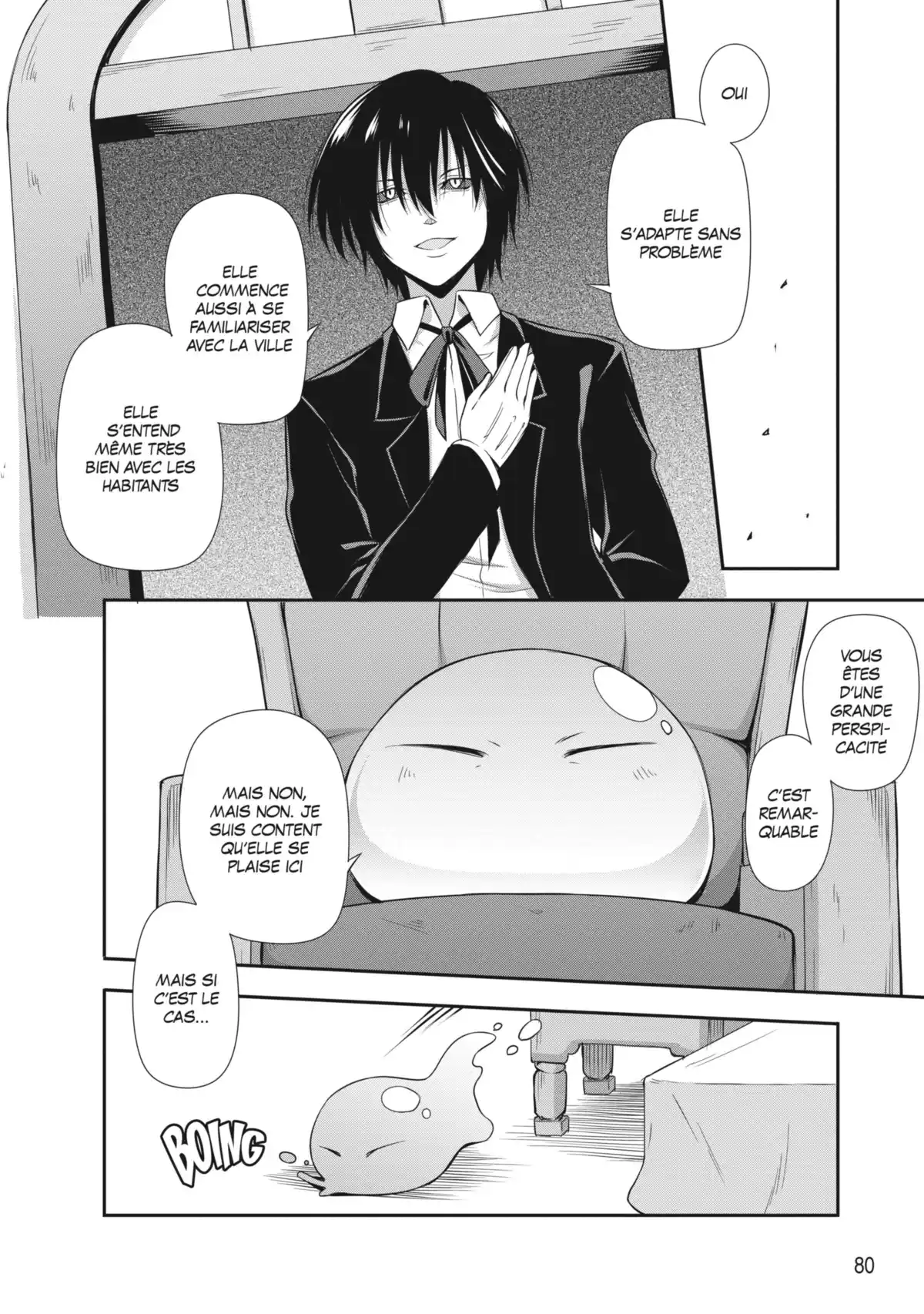 Moi, Quand je me réincarne en Slime : Comment vivre chez les monstres Volume 1 page 82
