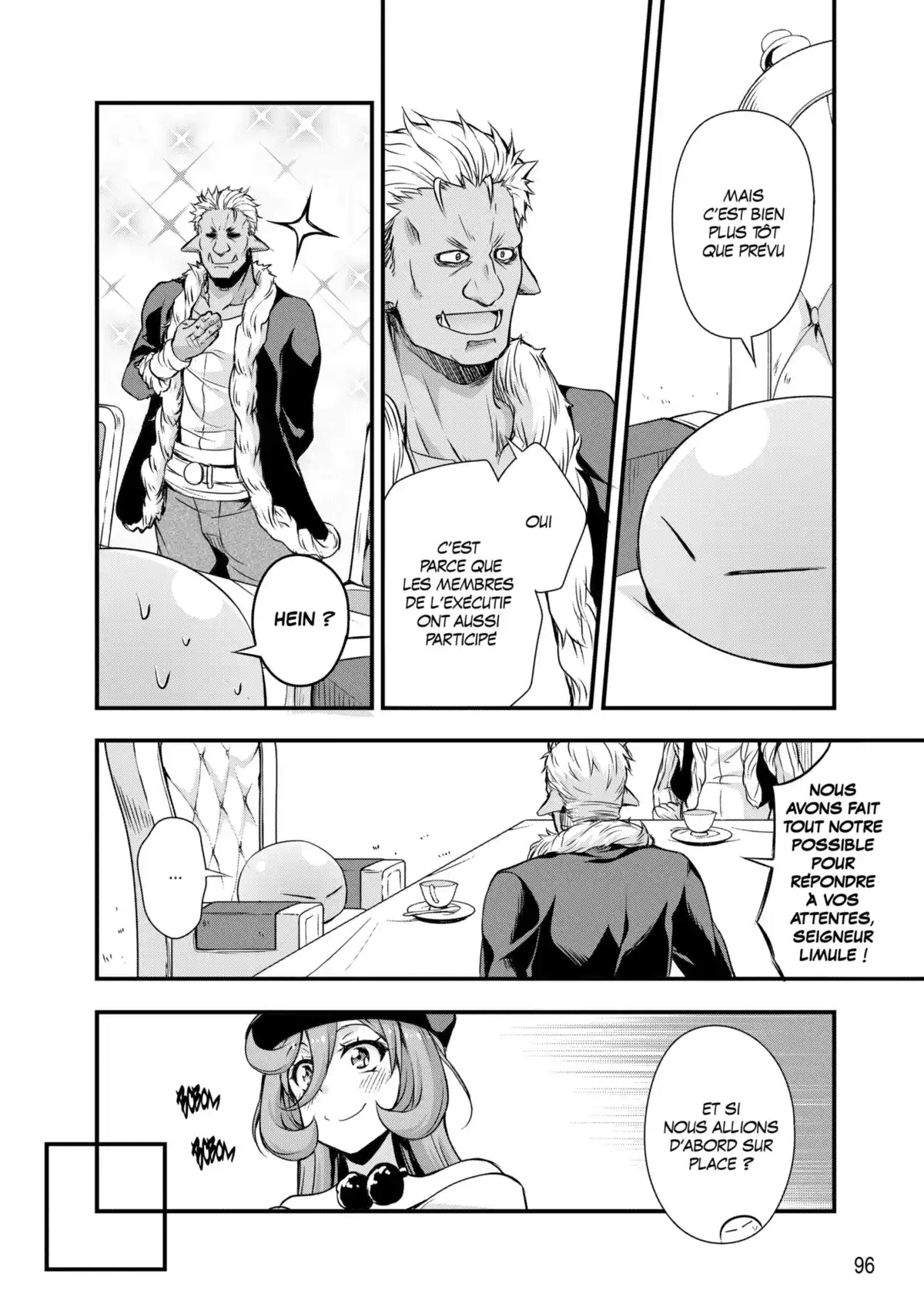 Moi, Quand je me réincarne en Slime : Comment vivre chez les monstres Volume 4 page 98