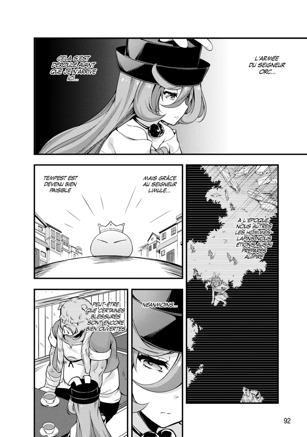Moi, Quand je me réincarne en Slime : Comment vivre chez les monstres Volume 3 page 94