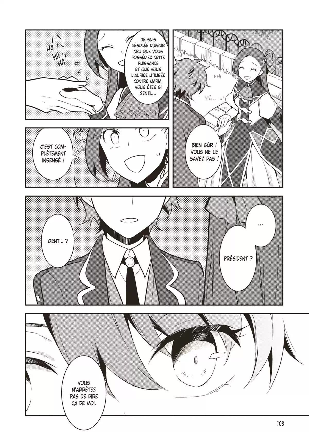 Otome Game – Tous les chemins mènent à la damnation Volume 3 page 109
