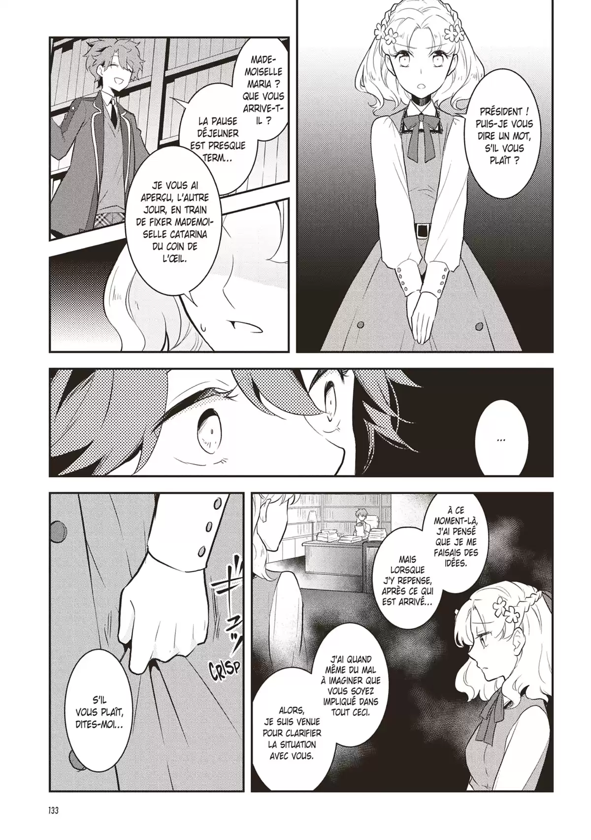 Otome Game – Tous les chemins mènent à la damnation Volume 3 page 134