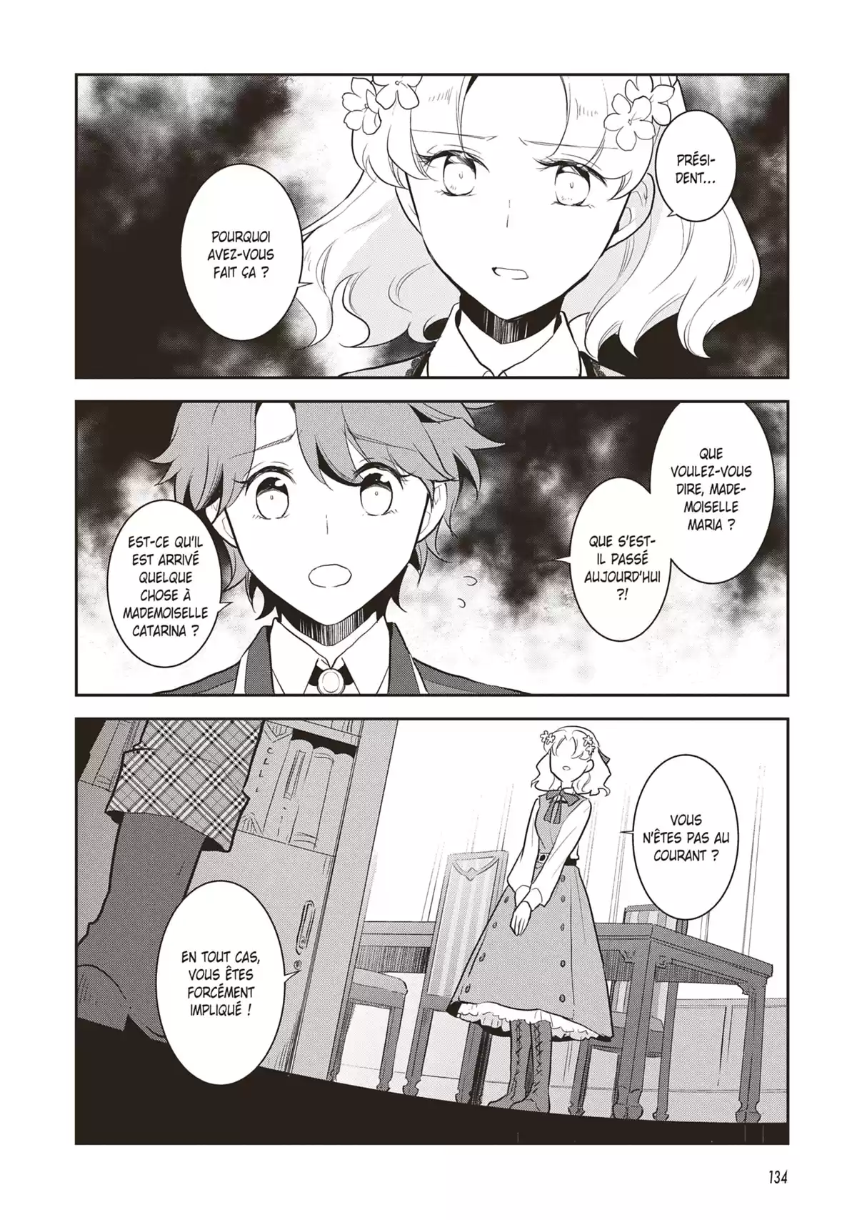 Otome Game – Tous les chemins mènent à la damnation Volume 3 page 135