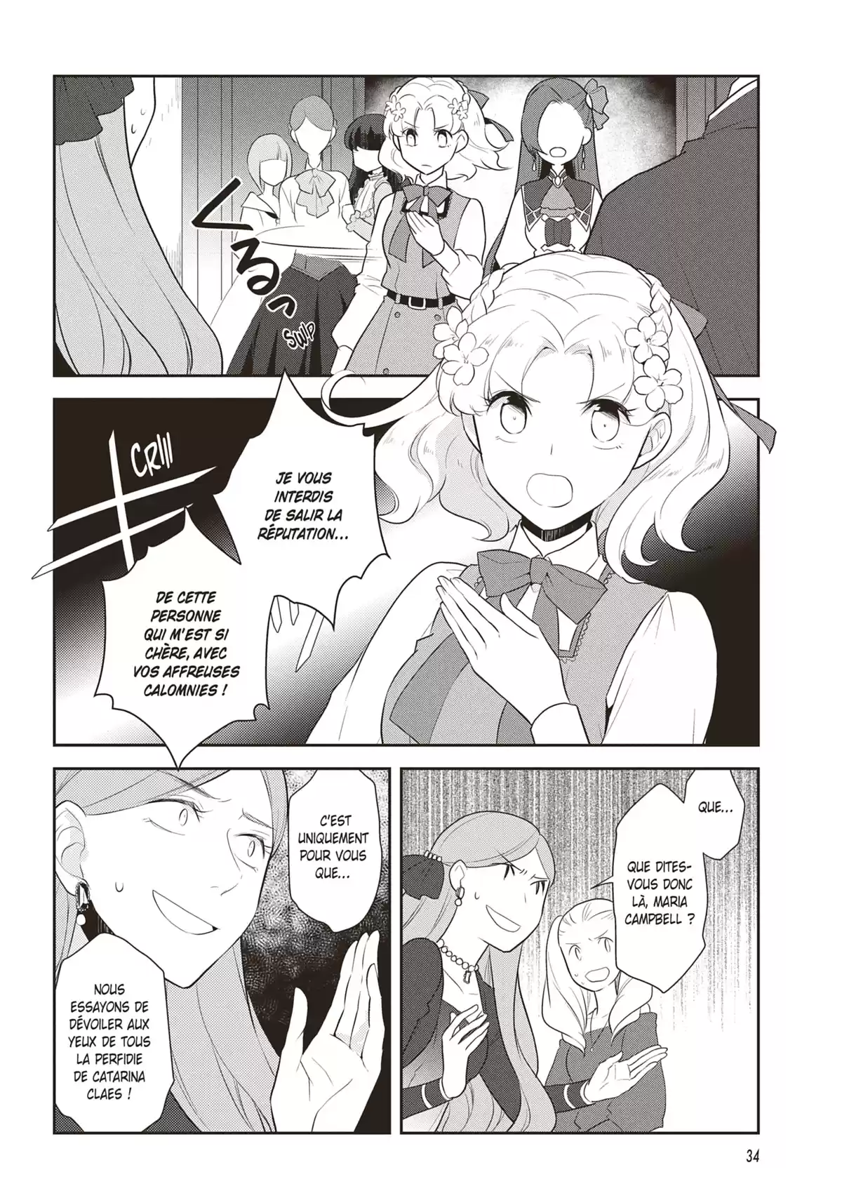 Otome Game – Tous les chemins mènent à la damnation Volume 3 page 35