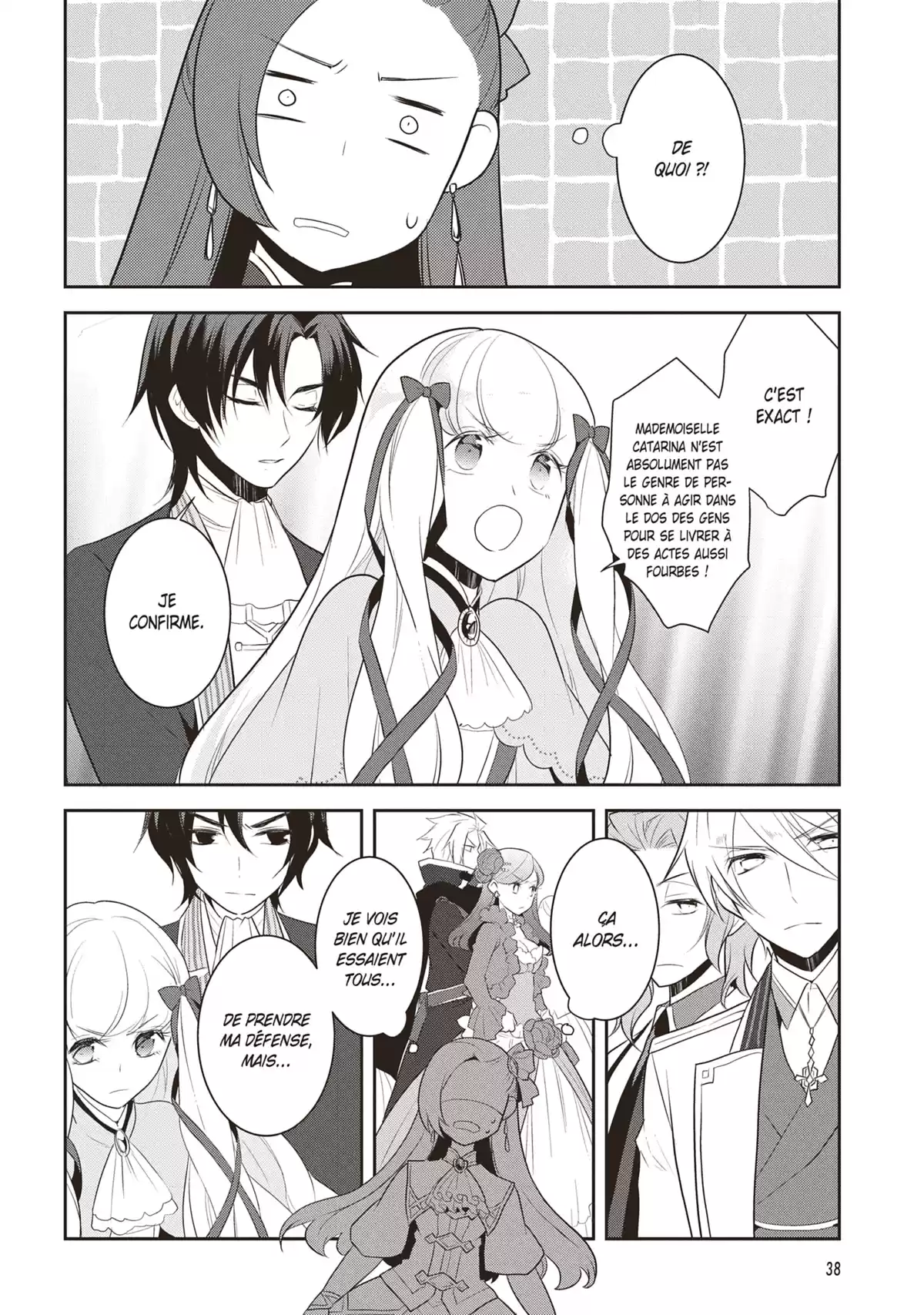 Otome Game – Tous les chemins mènent à la damnation Volume 3 page 39