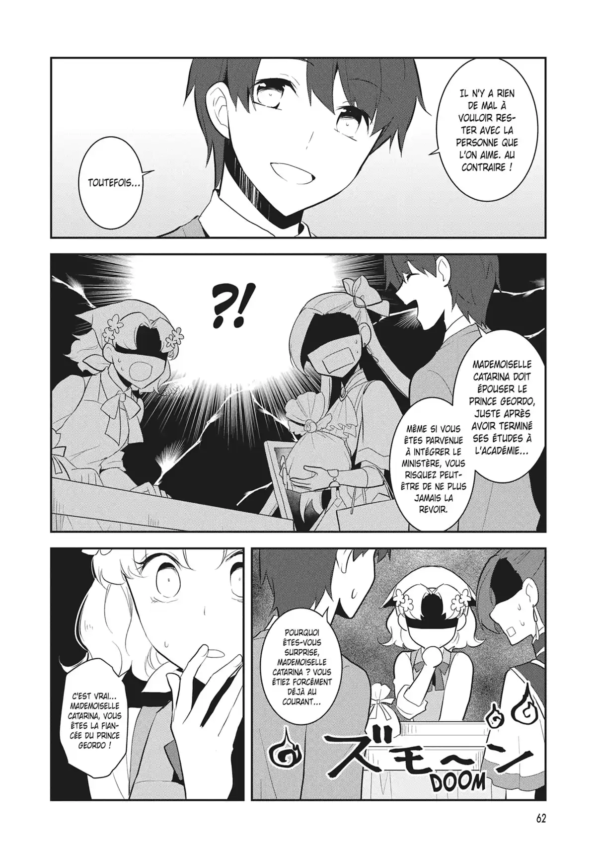 Otome Game – Tous les chemins mènent à la damnation Volume 5 page 62