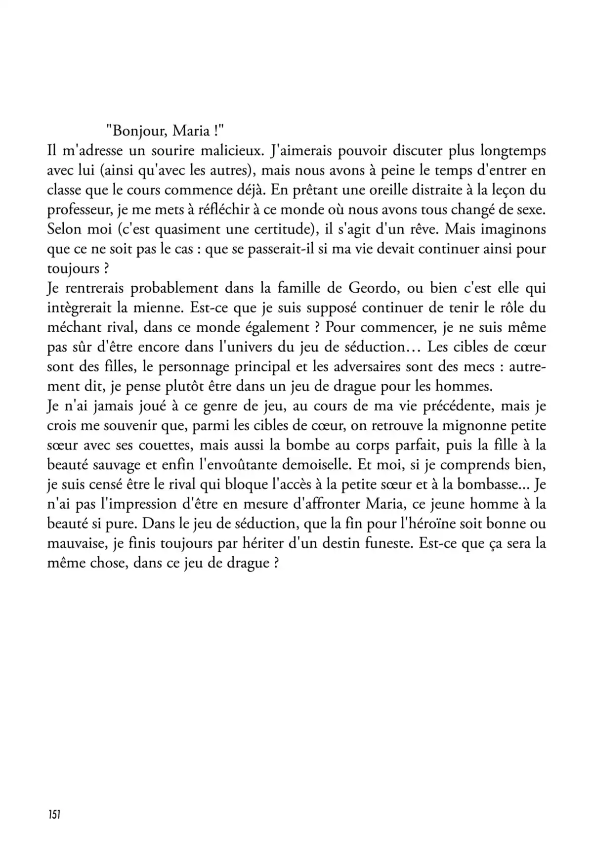 Otome Game – Tous les chemins mènent à la damnation Volume 4 page 145