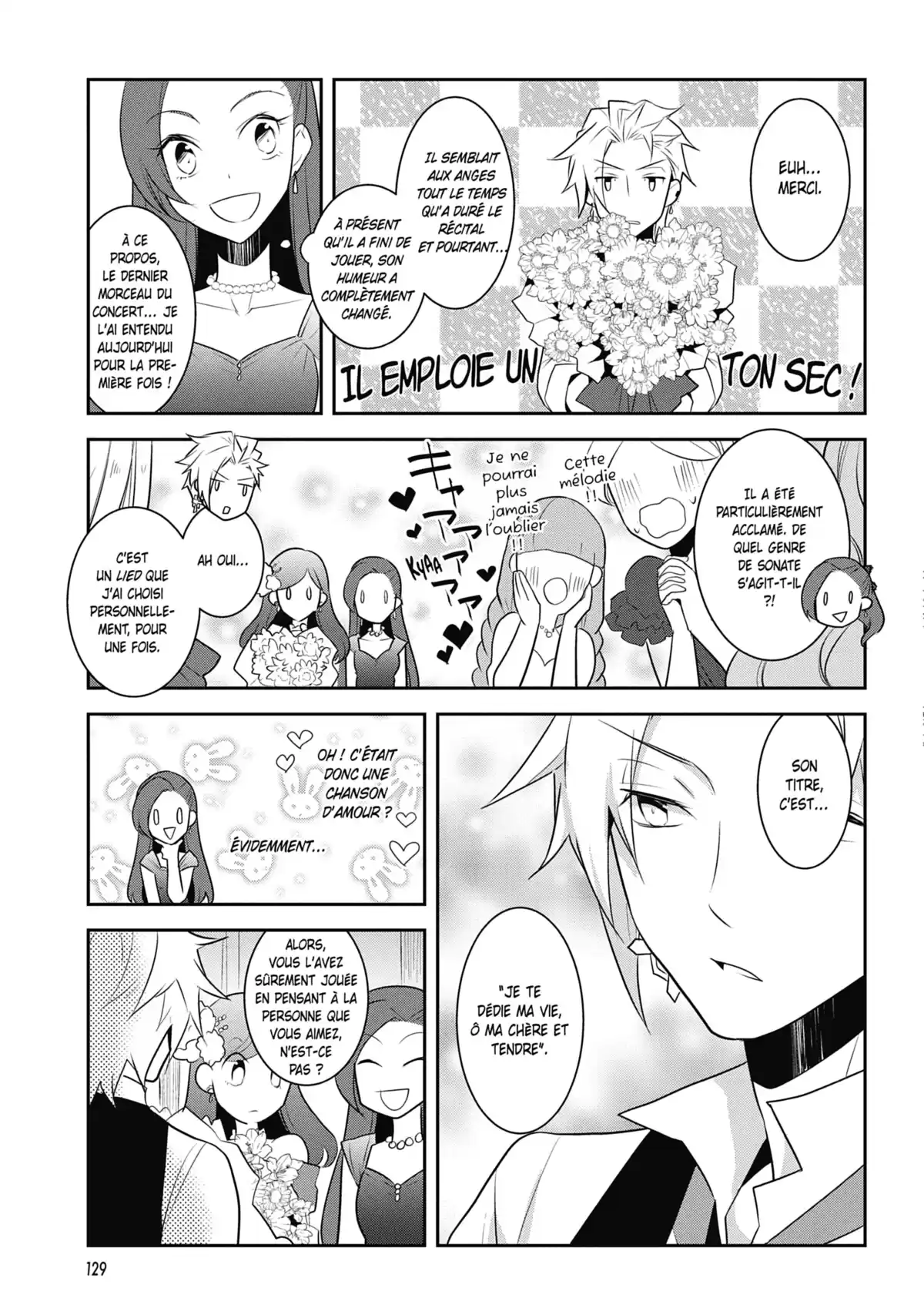 Otome Game – Tous les chemins mènent à la damnation Volume 2 page 129