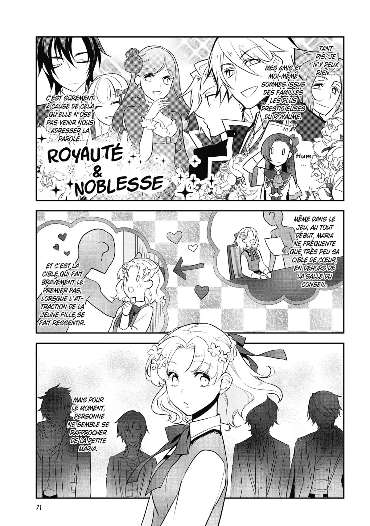 Otome Game – Tous les chemins mènent à la damnation Volume 2 page 72