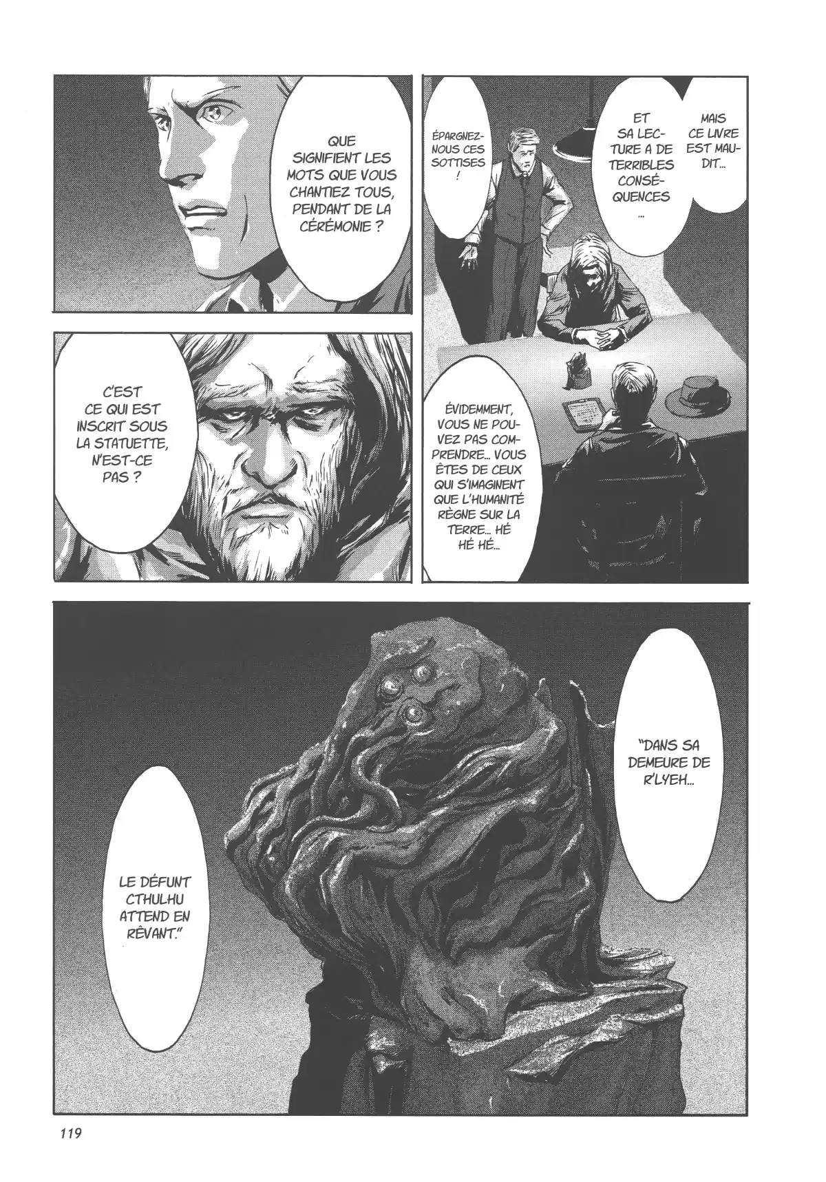 L’Appel de Cthulhu Volume 1 page 107