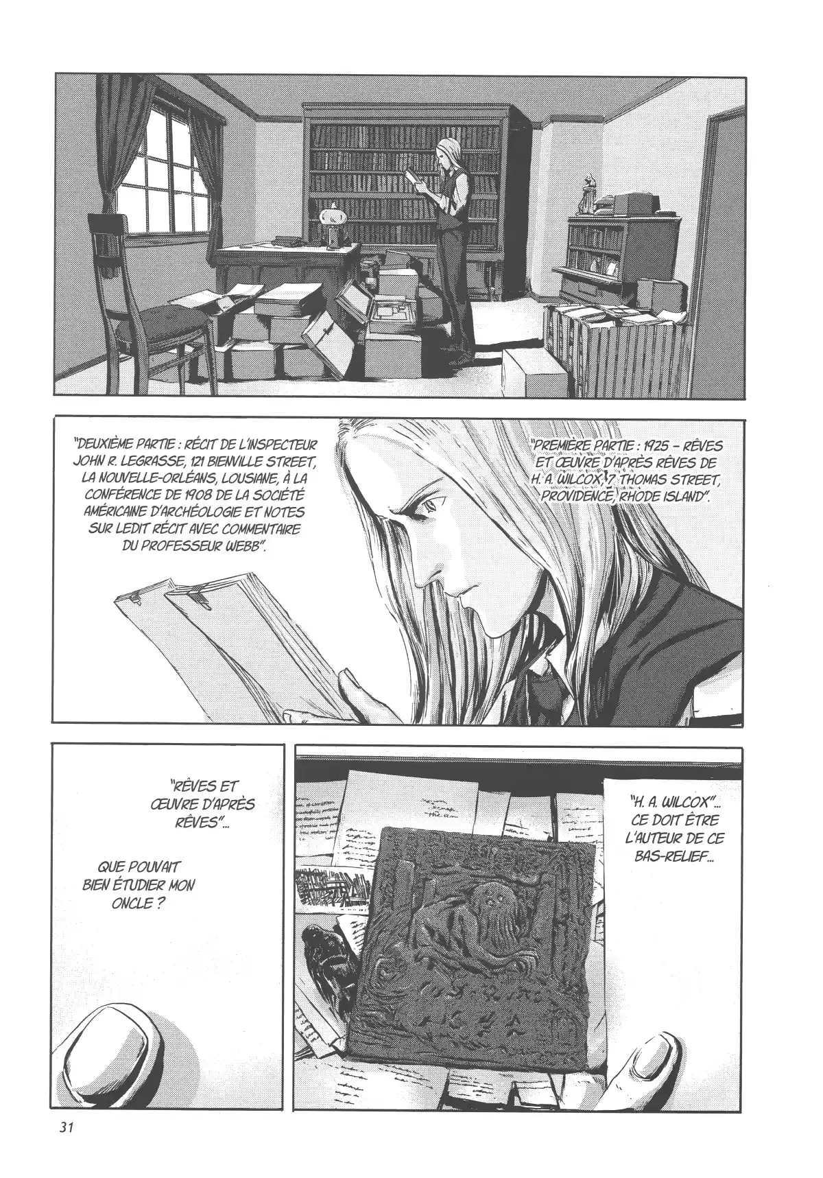 L’Appel de Cthulhu Volume 1 page 26