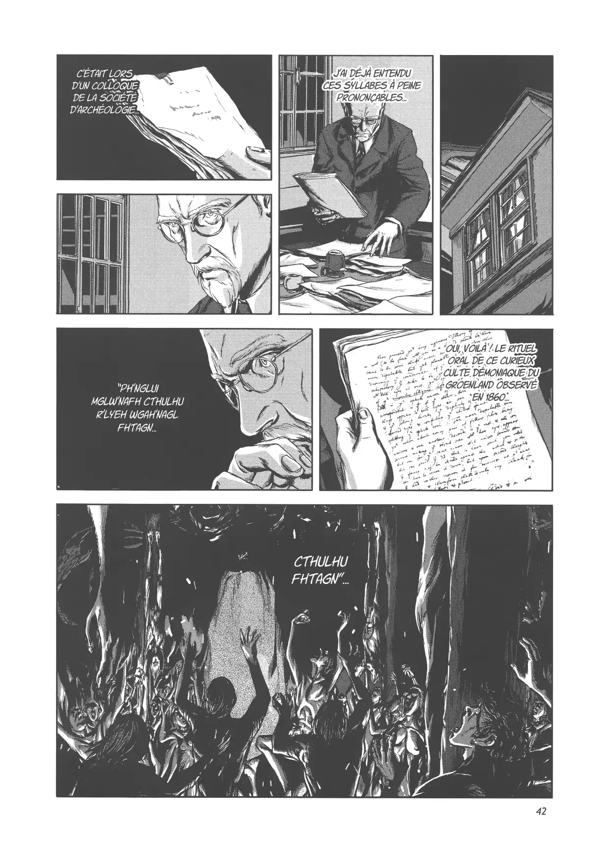 L’Appel de Cthulhu Volume 1 page 36