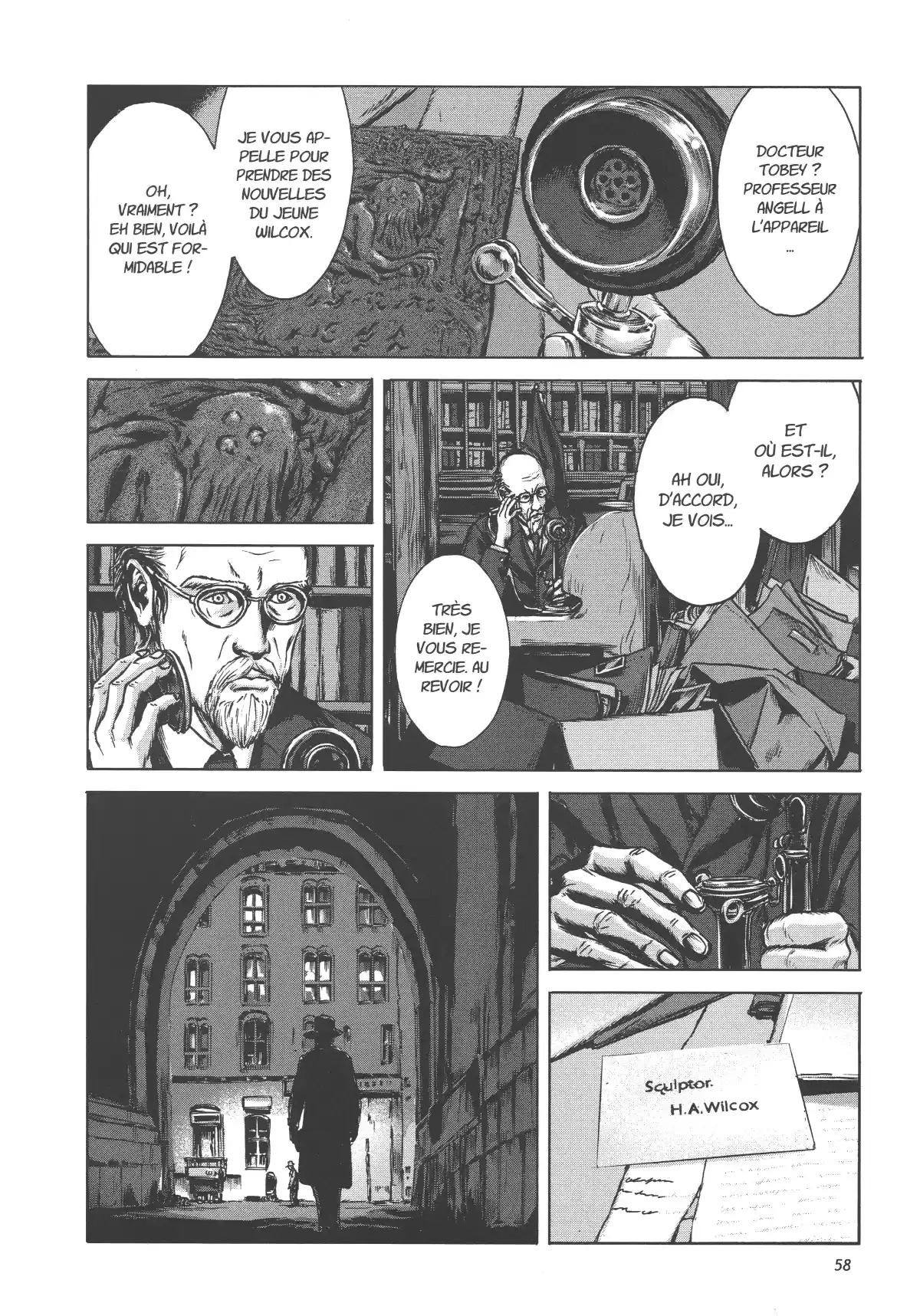 L’Appel de Cthulhu Volume 1 page 50