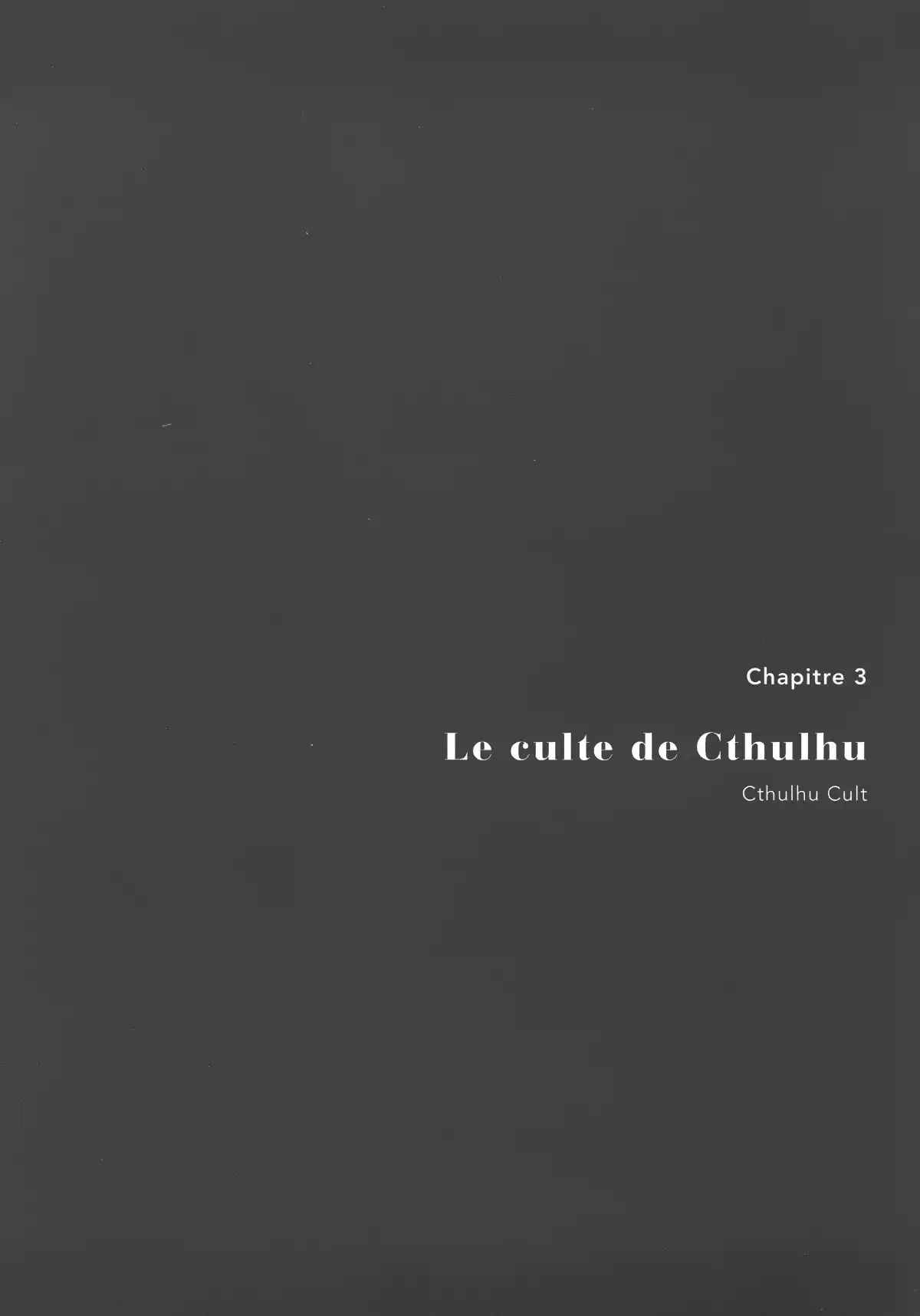 L’Appel de Cthulhu Volume 1 page 76