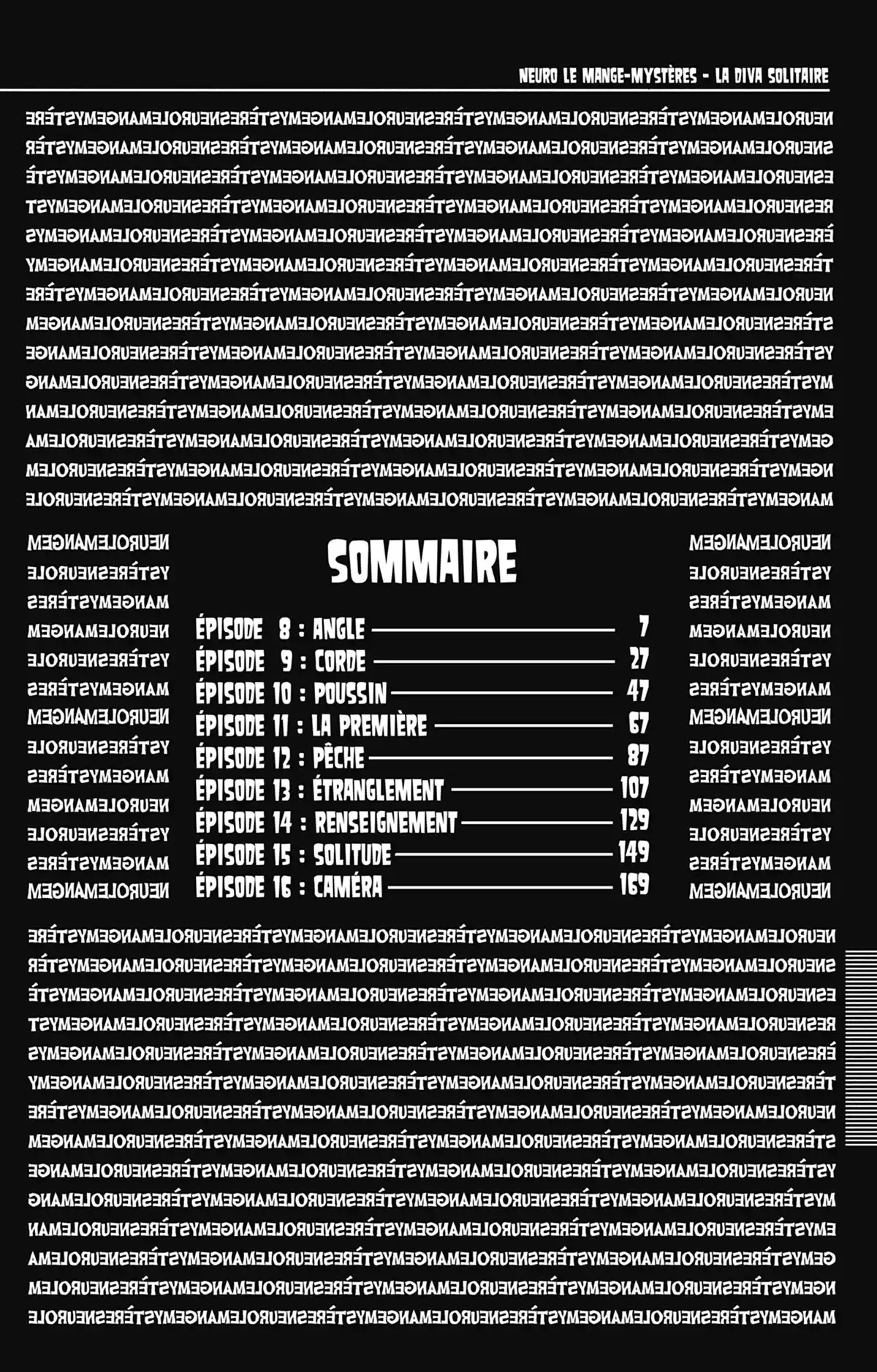 Neuro – Le Mange-Mystères Volume 2 page 5