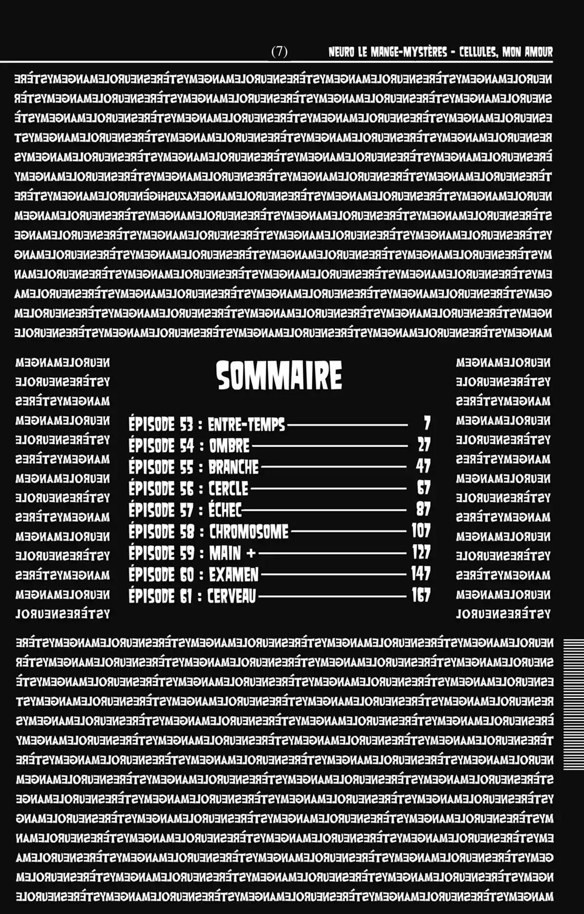 Neuro – Le Mange-Mystères Volume 7 page 5