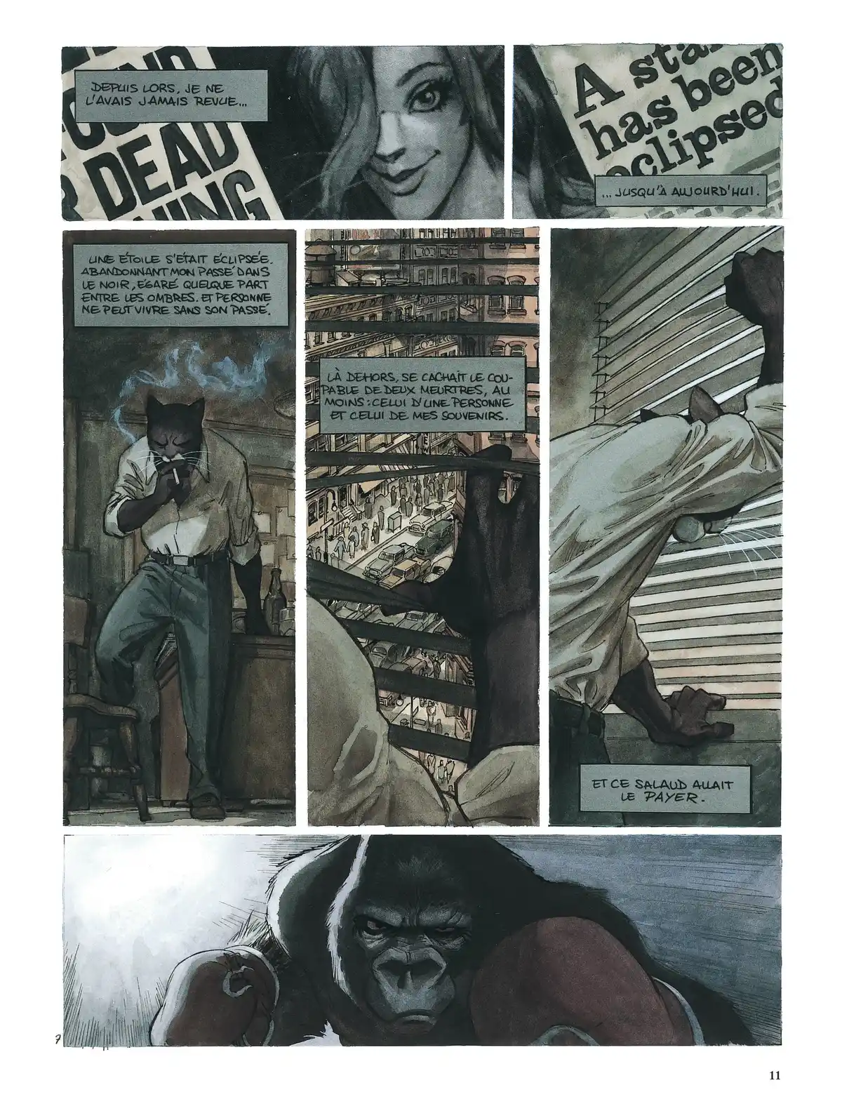 Blacksad Volume 1 page 10