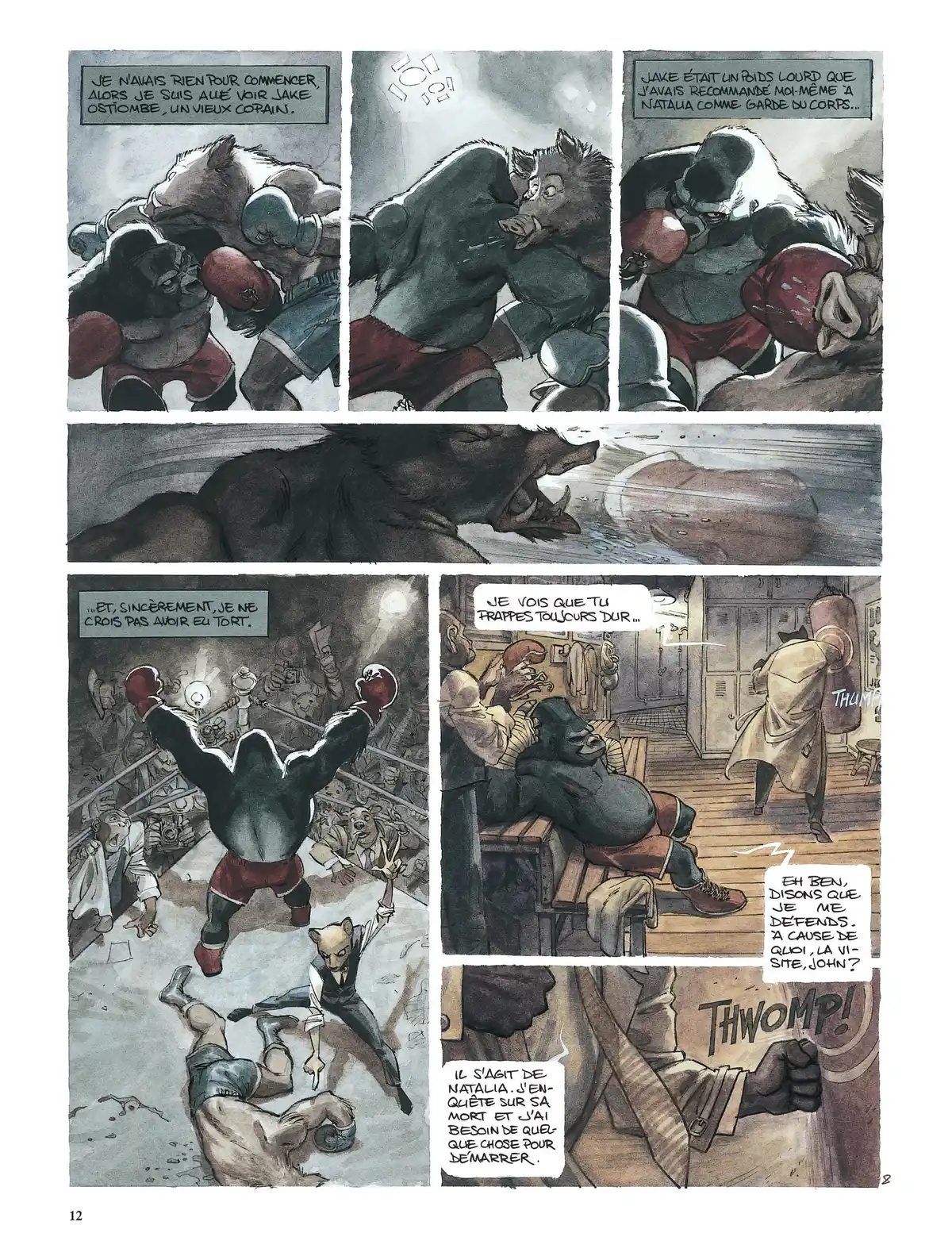 Blacksad Volume 1 page 11