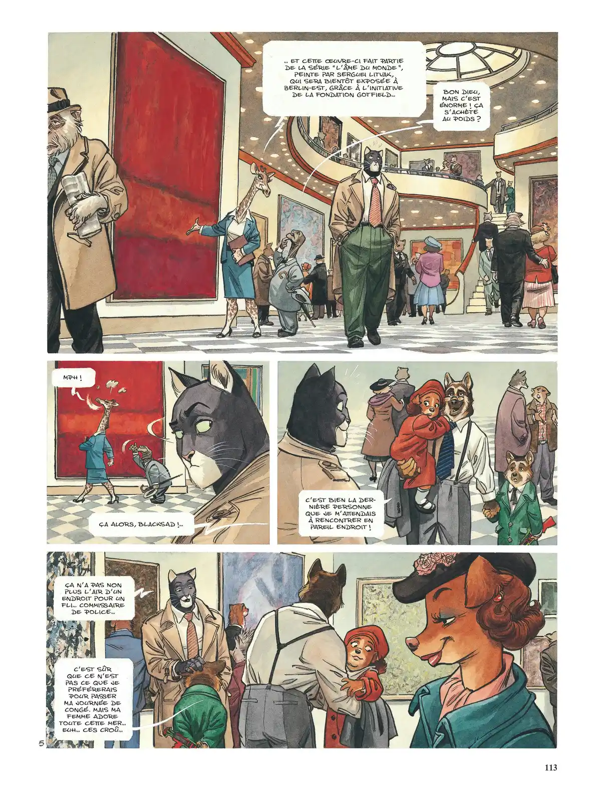 Blacksad Volume 1 page 112