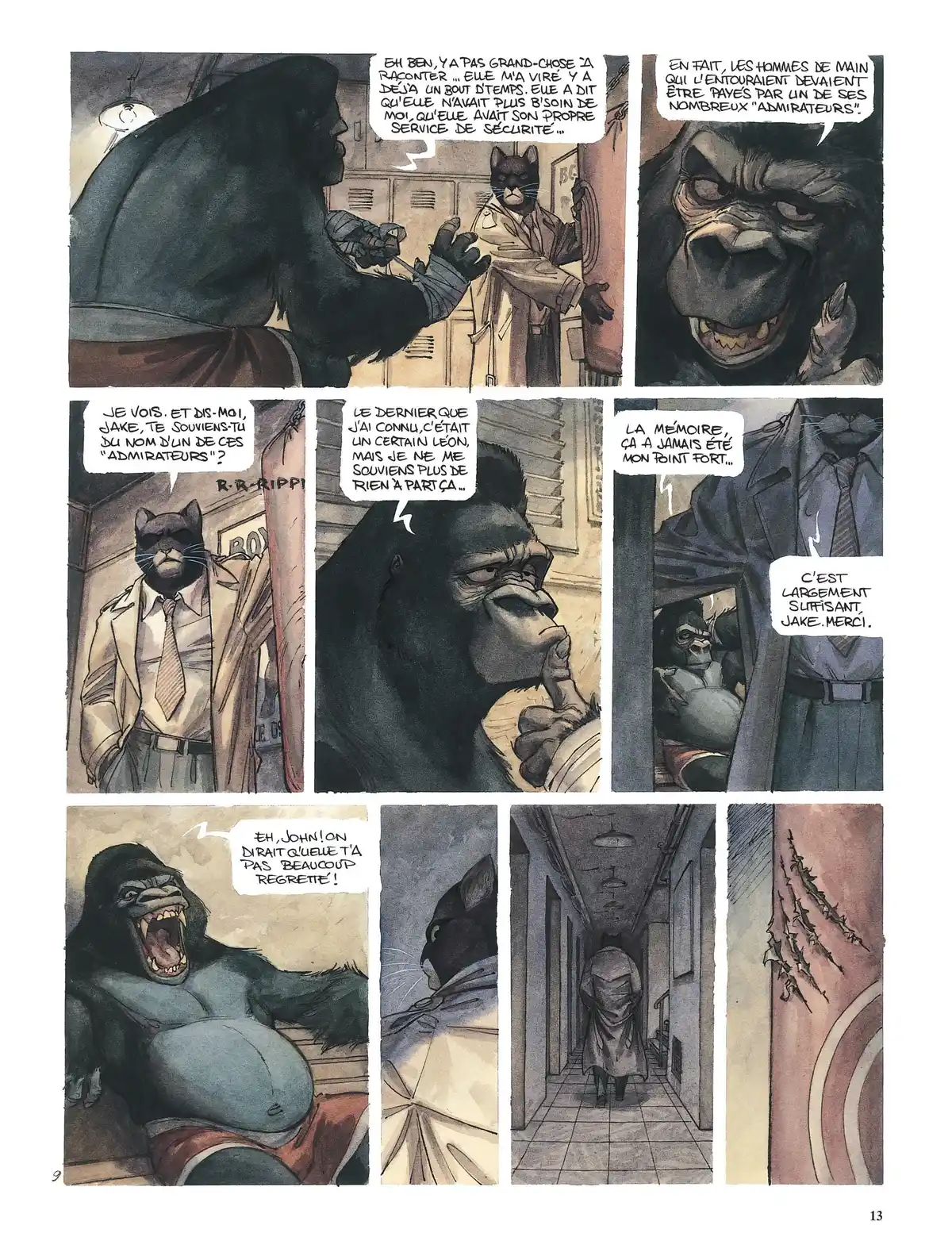 Blacksad Volume 1 page 12