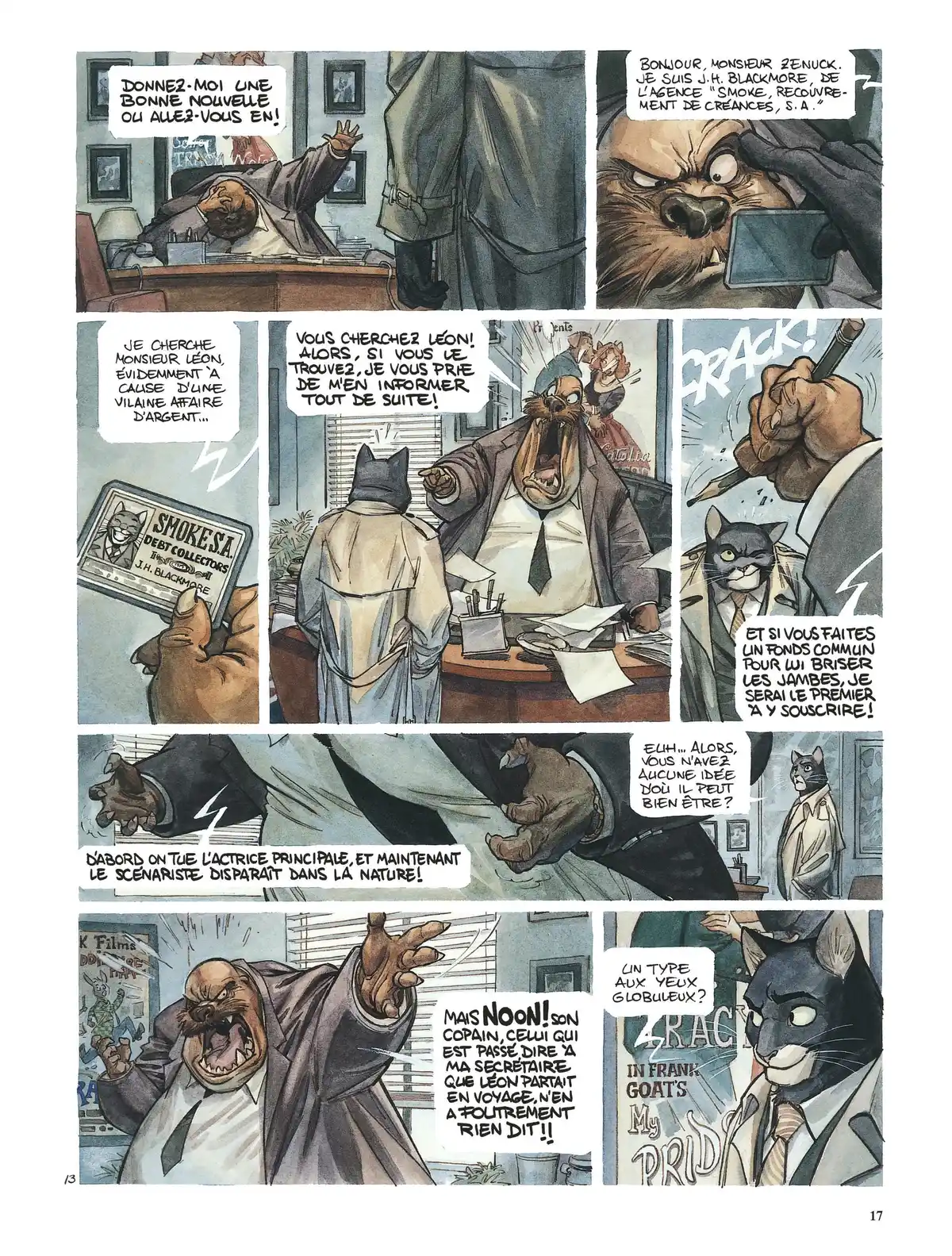 Blacksad Volume 1 page 16