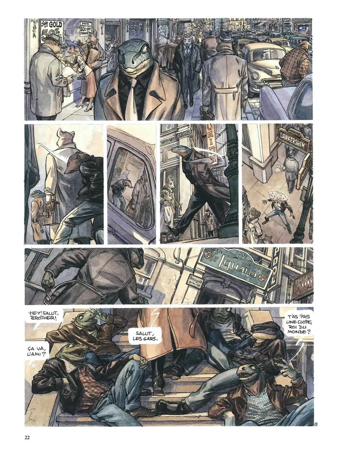 Blacksad Volume 1 page 21