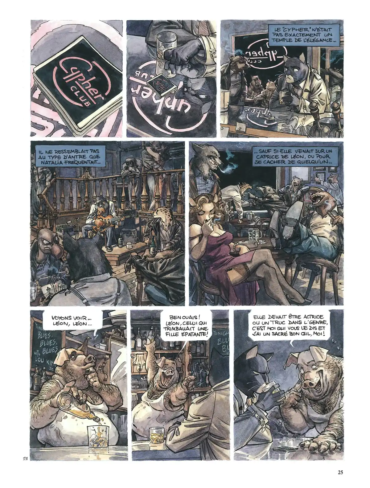 Blacksad Volume 1 page 24