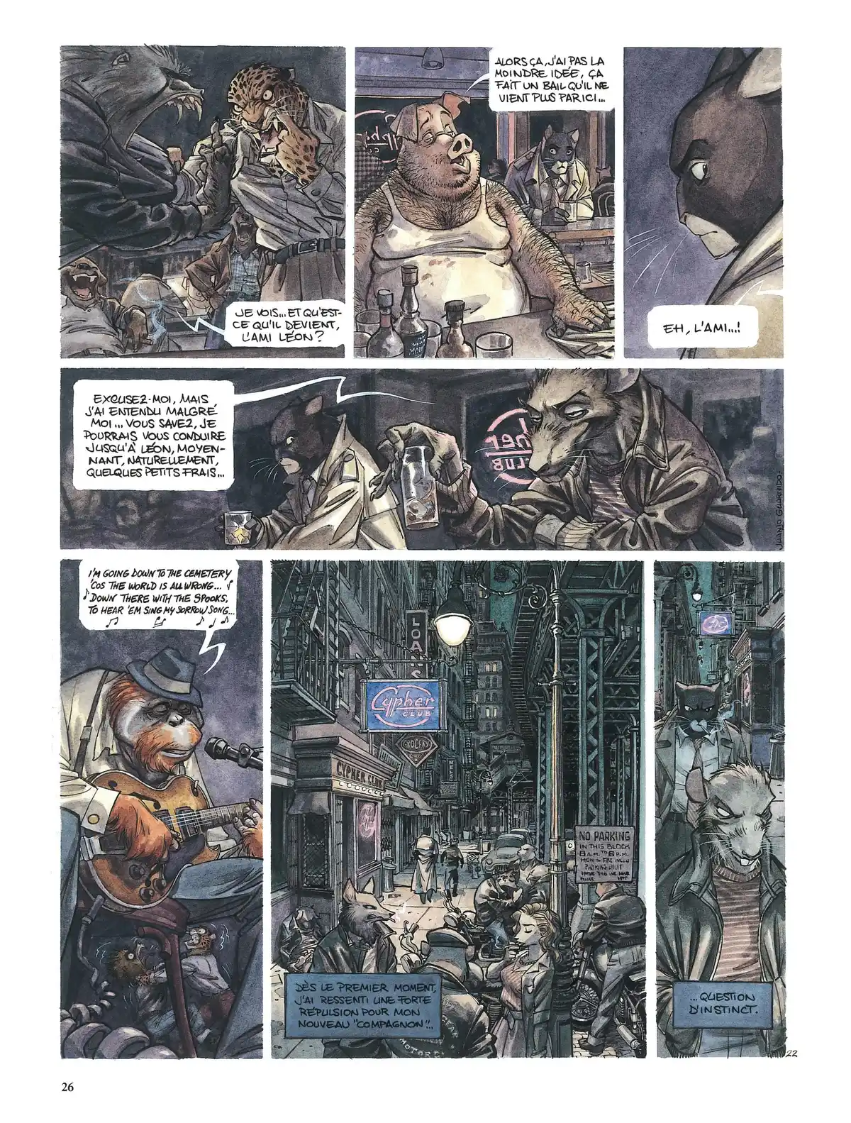 Blacksad Volume 1 page 25