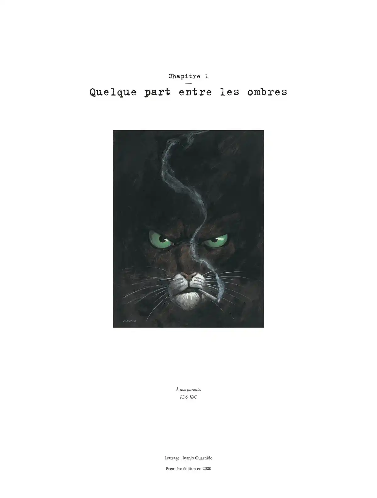 Blacksad Volume 1 page 3