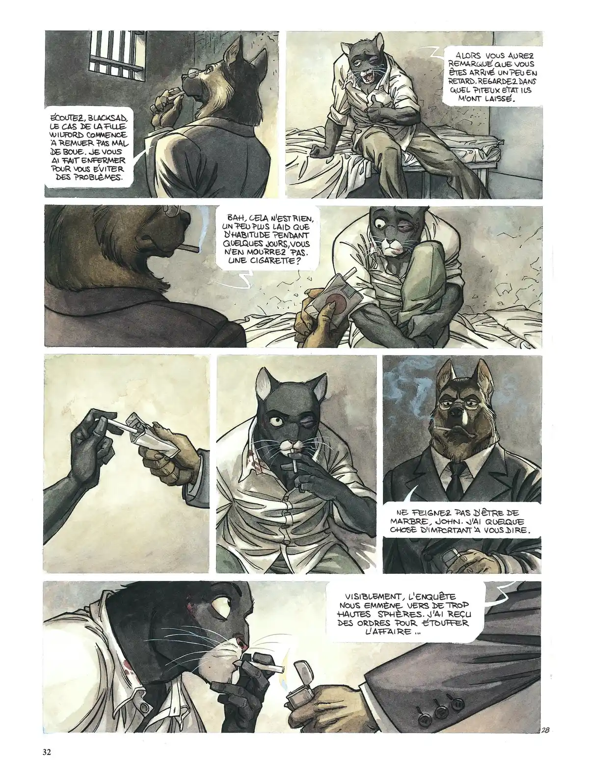 Blacksad Volume 1 page 31