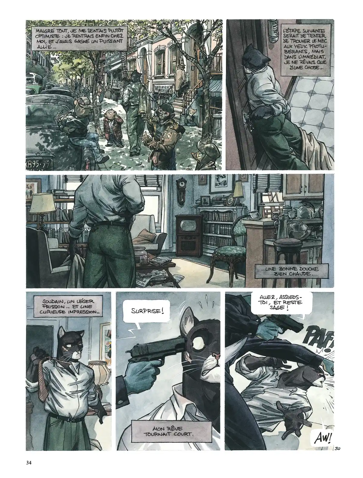 Blacksad Volume 1 page 33
