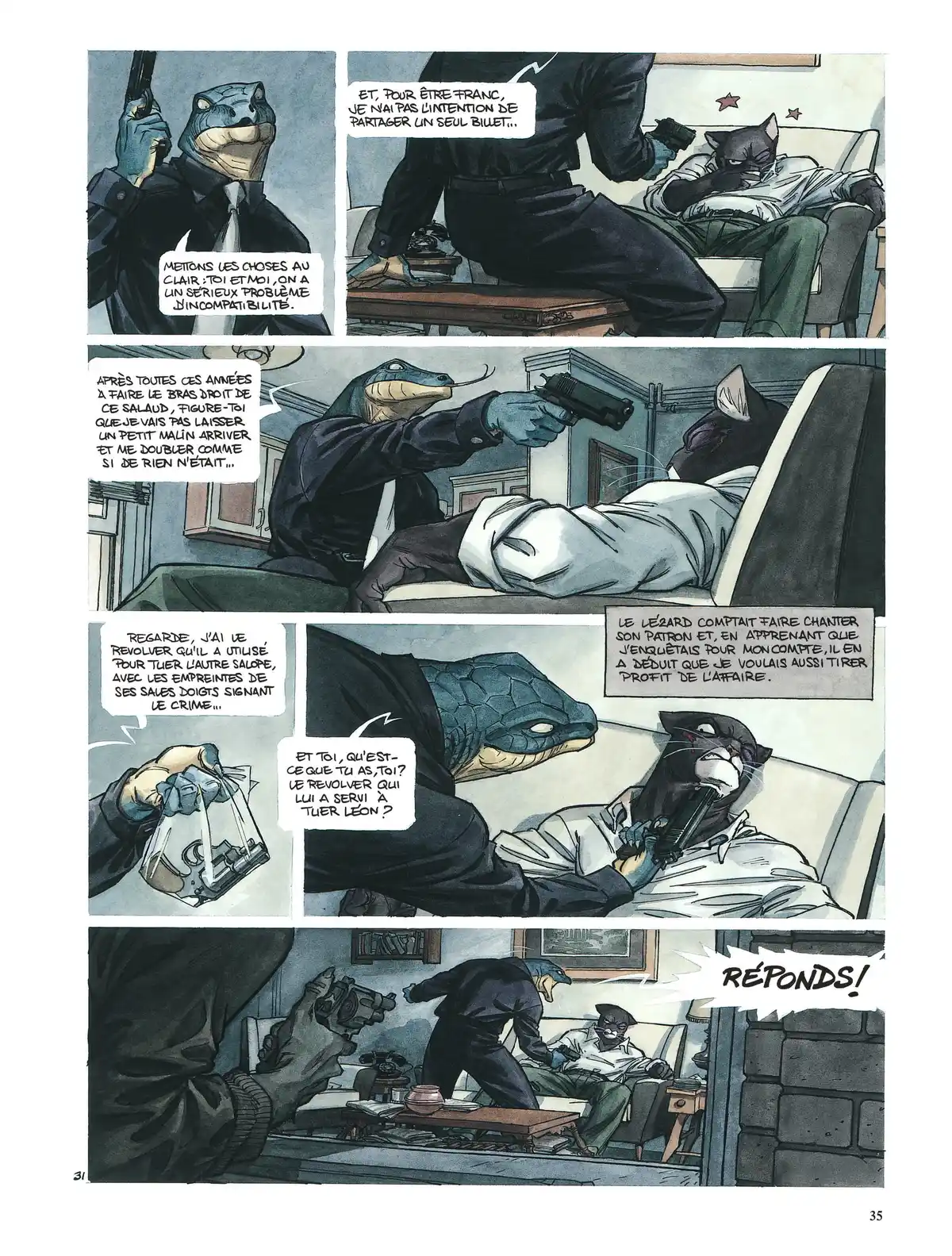 Blacksad Volume 1 page 34