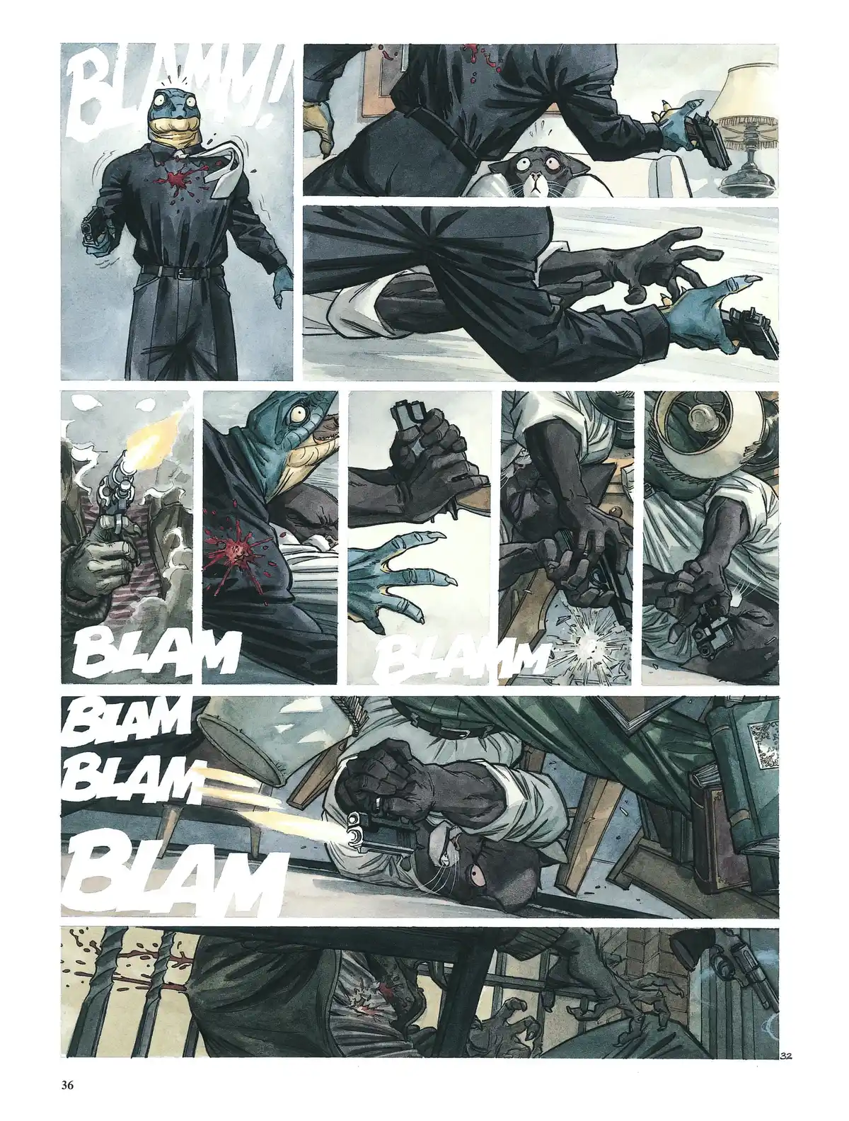 Blacksad Volume 1 page 35